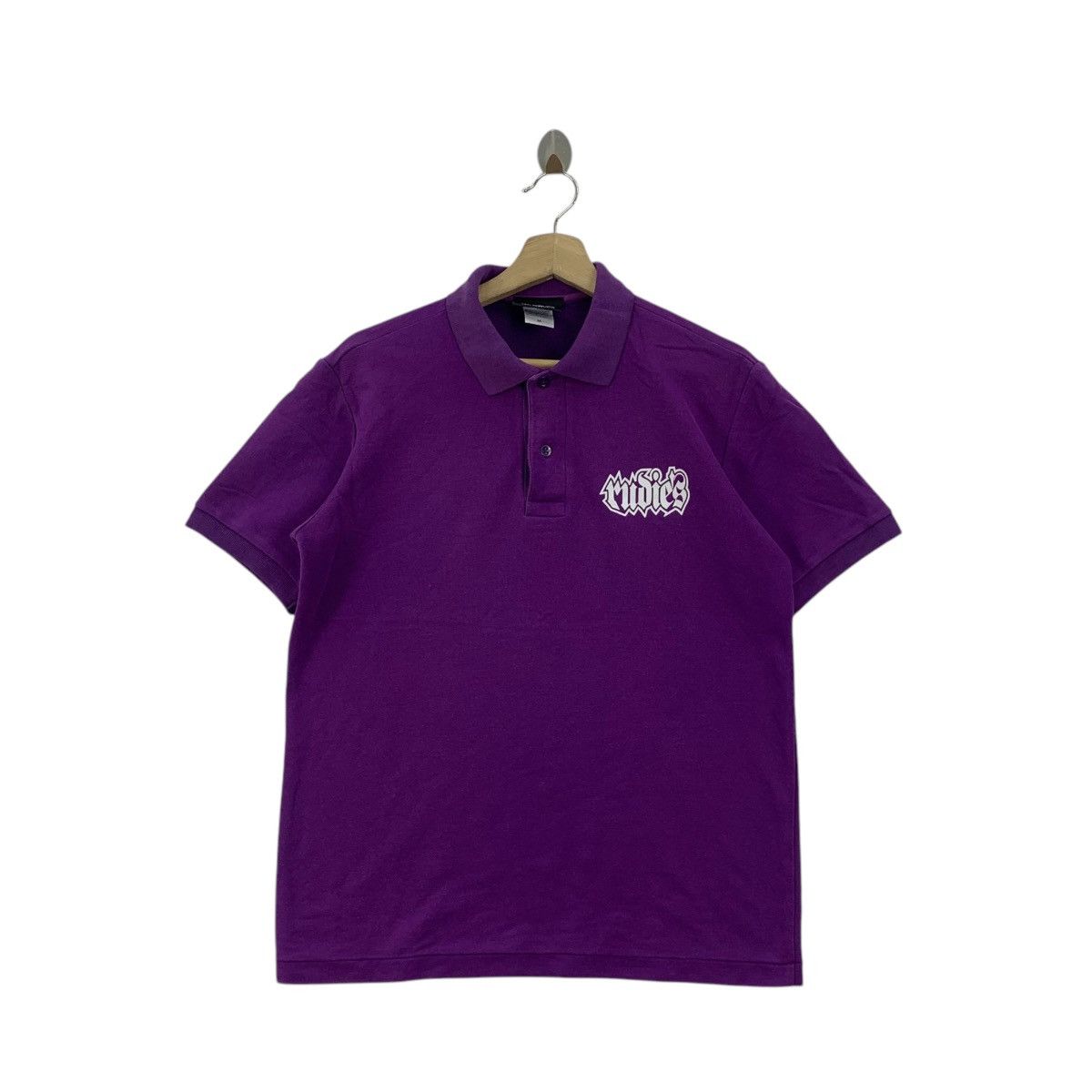 Vintage RUDIES UNDERGROUND SUBCULTURE Polo Tee Shirt Top Japan Size US M / EU 48-50 / 2 - 1 Thumbnail