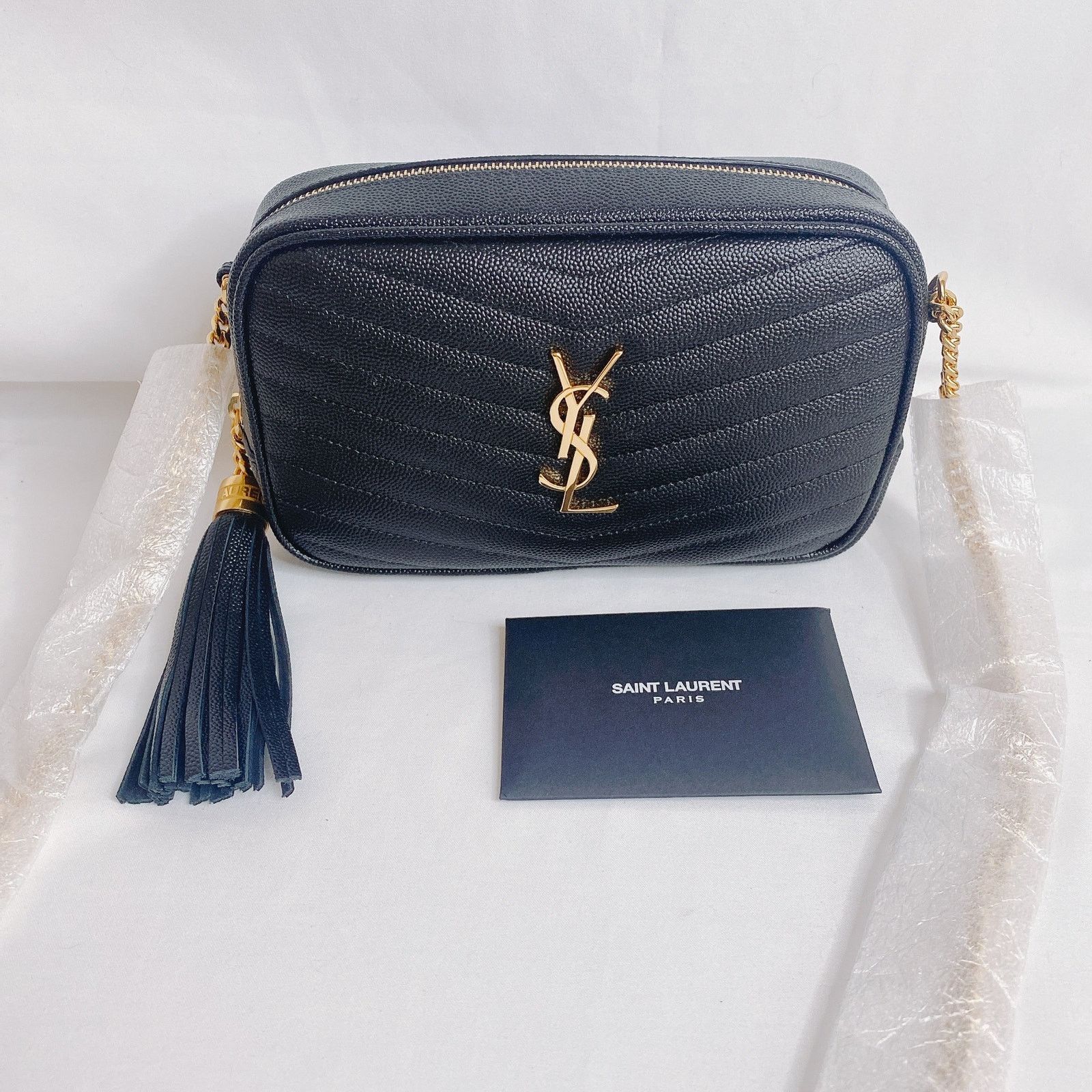 Saint Laurent Paris Saint Laurent Lou Camera Mini Quilted Bag Size ONE SIZE - 12 Thumbnail