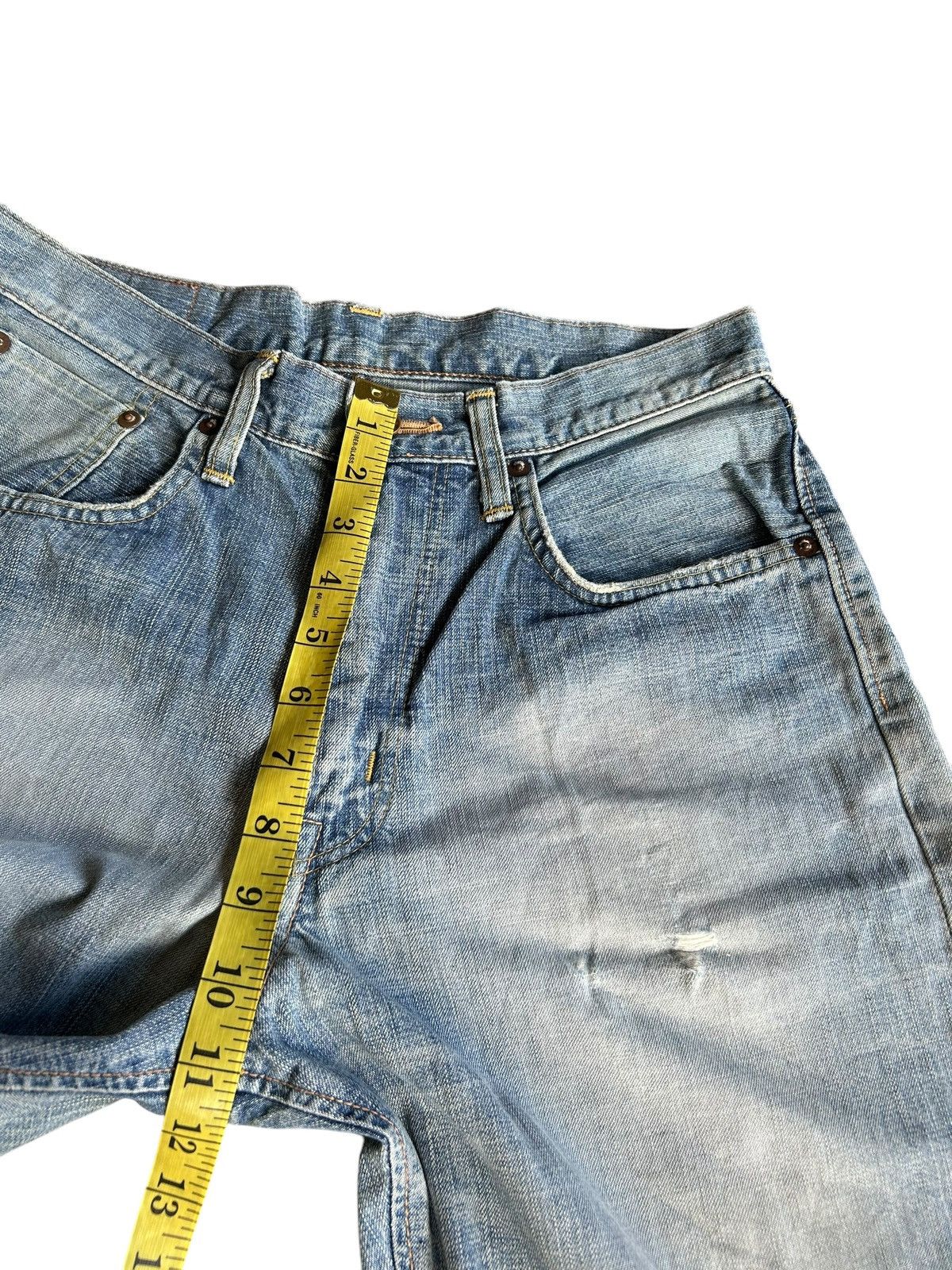 Japanese Brand × Kapital × Vintage Edwin Selvedge Distressed Denim Jeans Faded Size US 29 - 15 Thumbnail