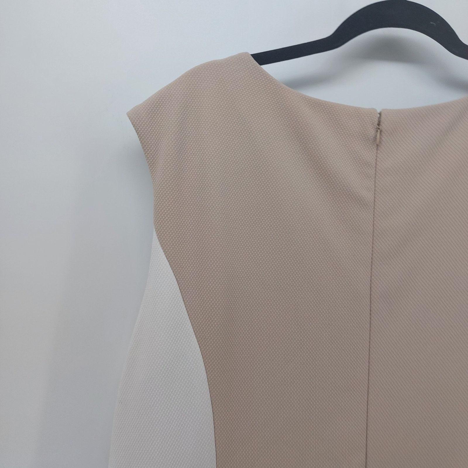 Other Sandra Darren 22W Plus Size Career Dress Beige Coral White Size 3XL / US 20-22 - 10 Thumbnail