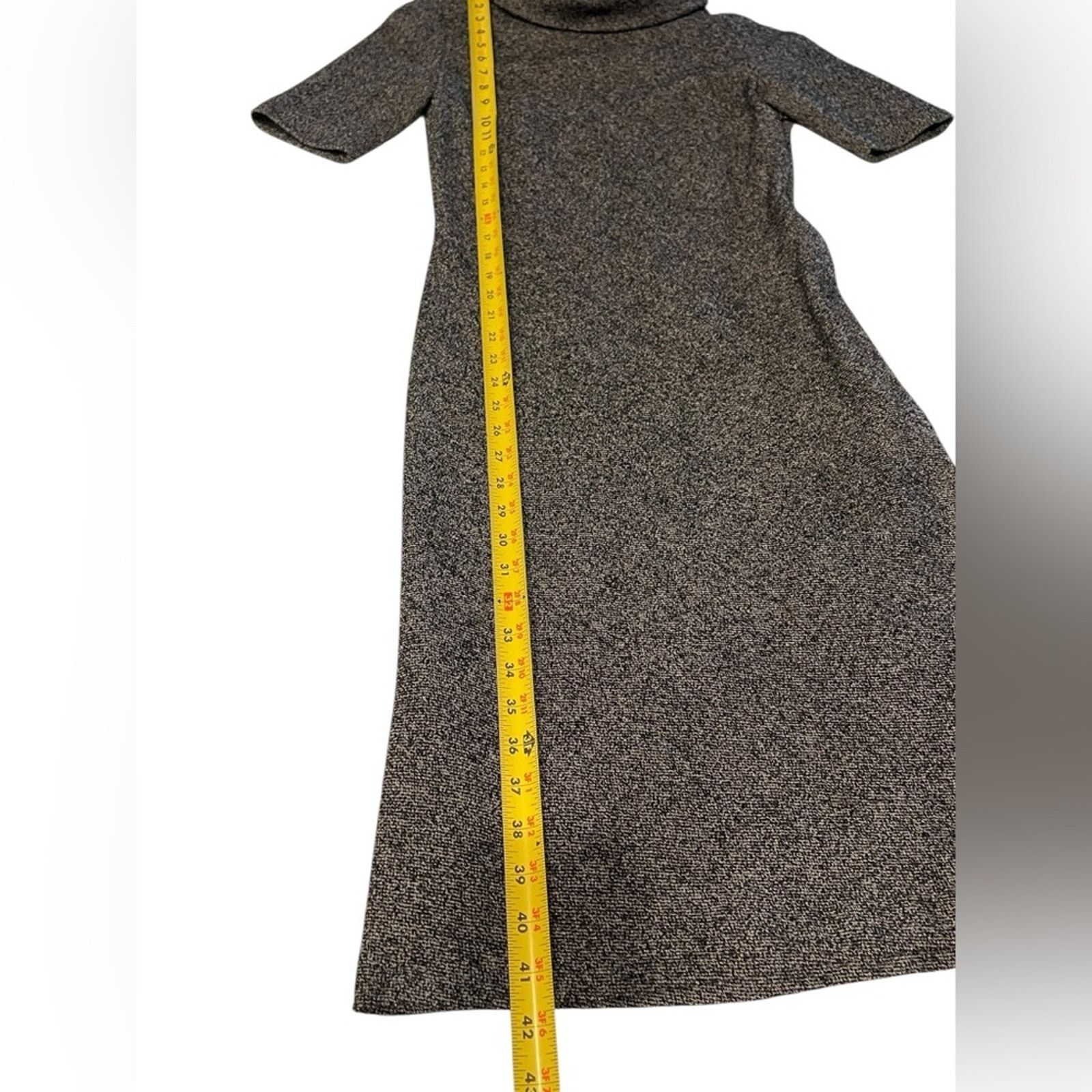 Other STRAWBERRY-FIELDS Grey Spacedye bodycon Short Sleeve Dress F Size ONE SIZE - 5 Thumbnail