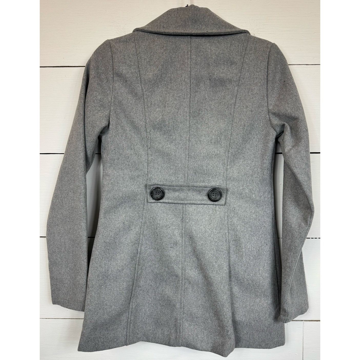 Other Me Jane Gray Pea Coat Women's Size XS Size XS / US 0-2 / IT 36-38 - 2 Thumbnail