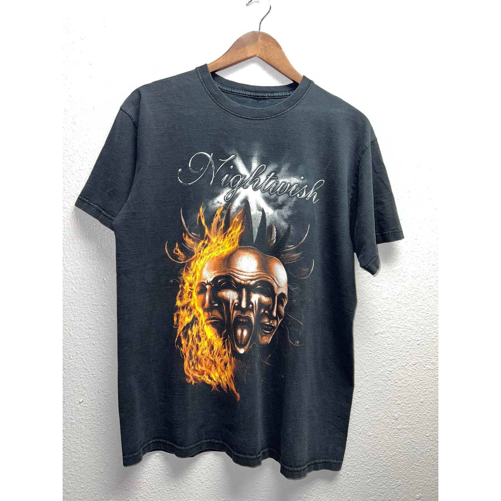 Vintage Vintage Nightwish Shirt Night Wish Symphonic Metal Band Tour Size US L / EU 52-54 / 3 - 1 Thumbnail