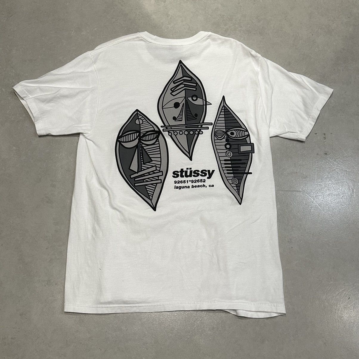 Stussy Stussy triple mask tee Size US M / EU 48-50 / 2 - 3 Thumbnail