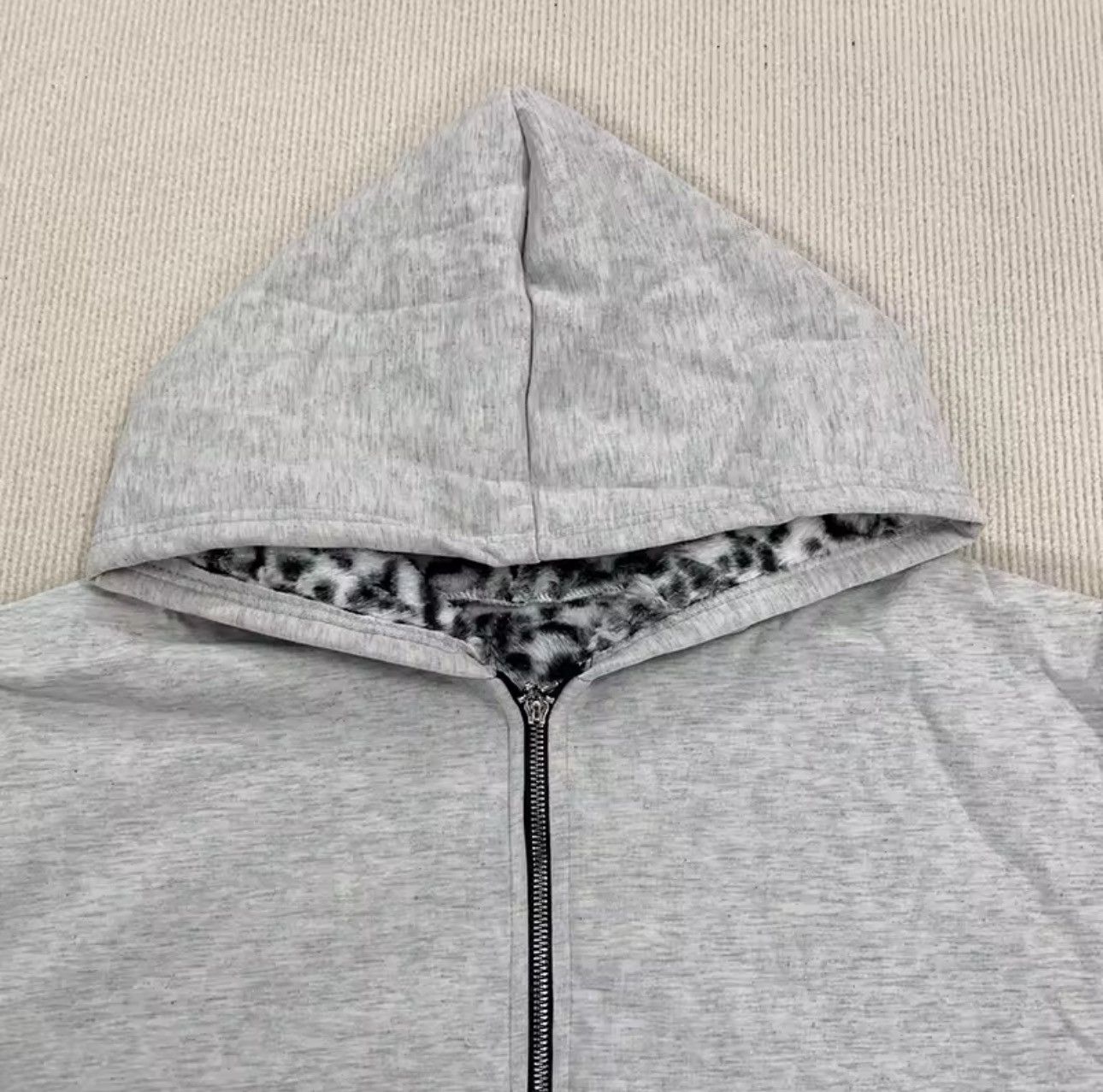 Japanese Brand Double-Sided Leopard Print Hoodie Size US XL / EU 56 / 4 - 3 Thumbnail