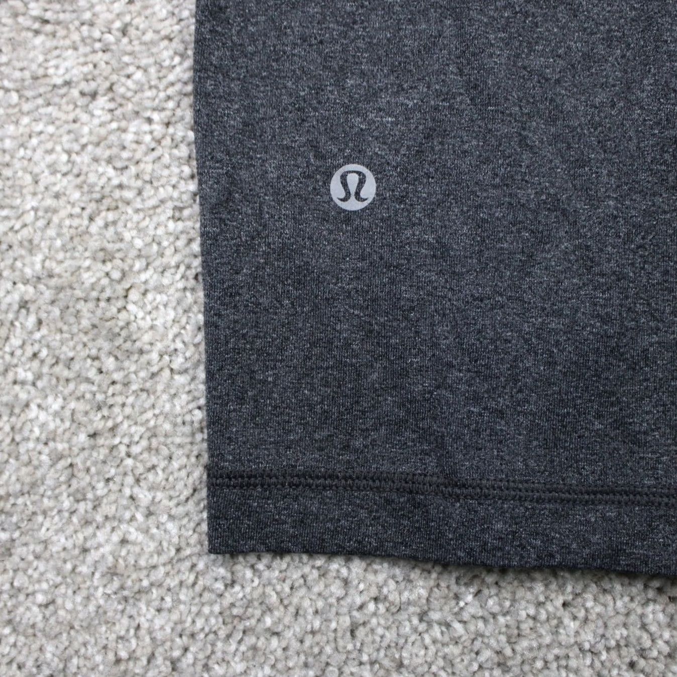 Lululemon Lululemon Shorts Mens M Gray Drawstring Lined Athletic Nylon/Poly Stretch Shorts Size US 31 - 7 Thumbnail