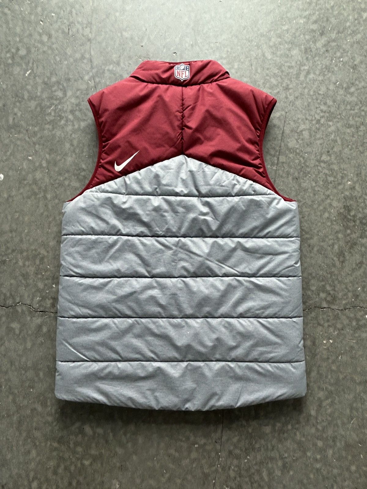 Nike NFL Nike On Field Washington Redskins Puffer Vest Size US S / EU 44-46 / 1 - 7 Thumbnail