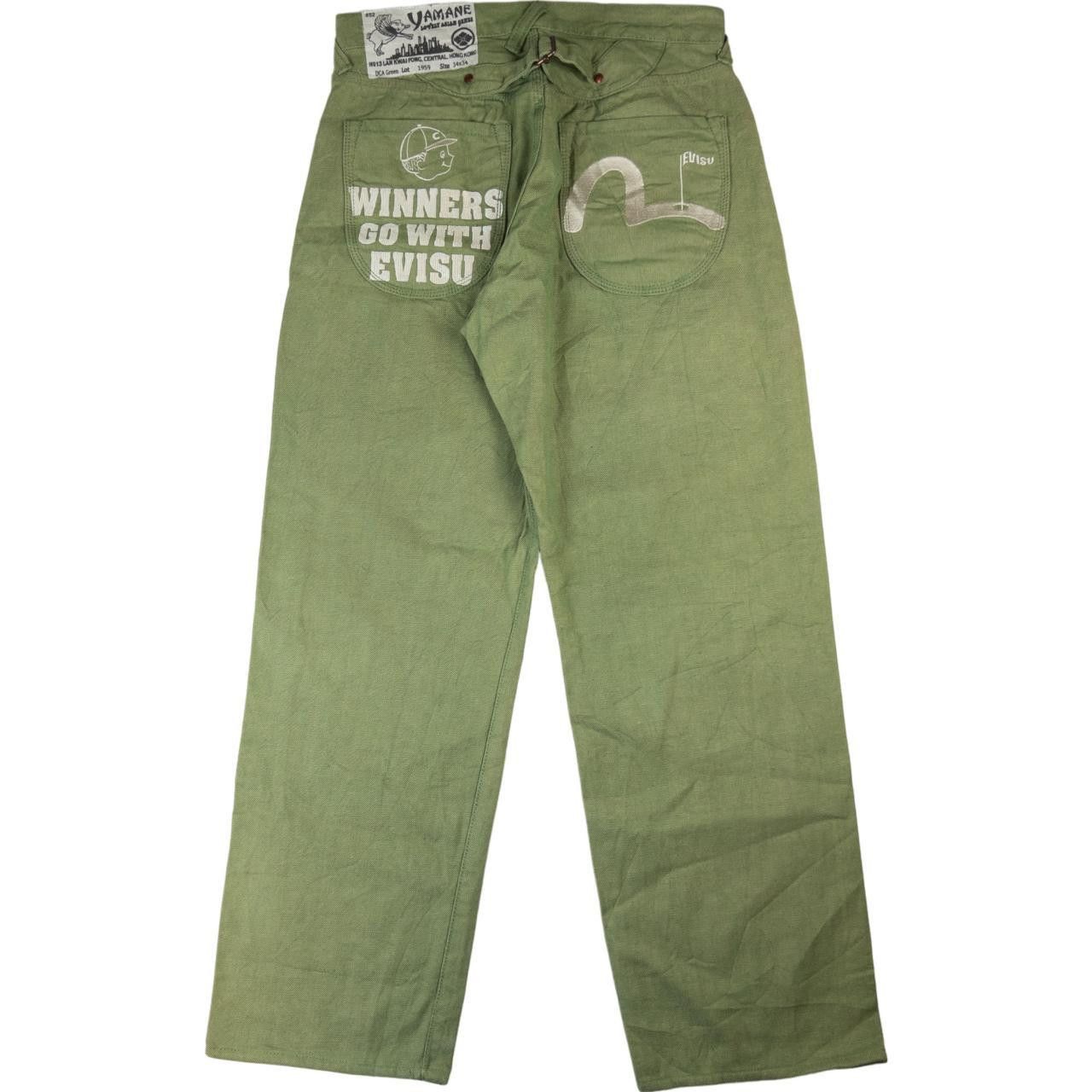 Evisu Vintage Evisu Yamane Embroidered Japanese Denim Jeans W32 Size US 32 / EU 48 - 2 Thumbnail