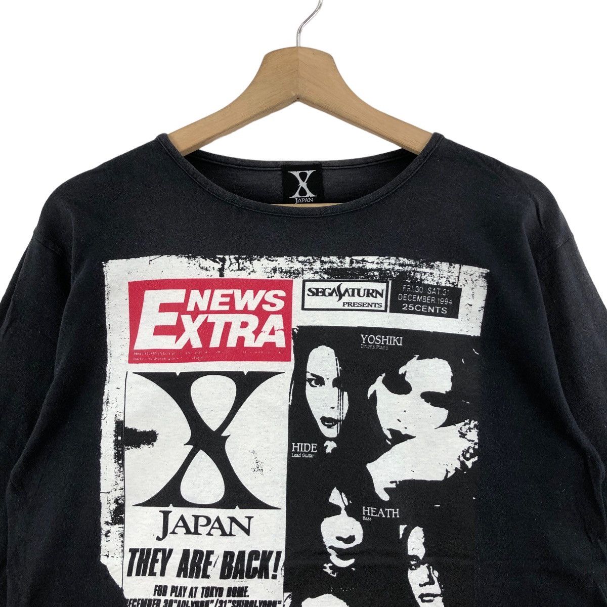 Band Tees Vintage 90s X JAPAN Long Sleeve Rock Heavy Metal Size US L / EU 52-54 / 3 - 2 Thumbnail