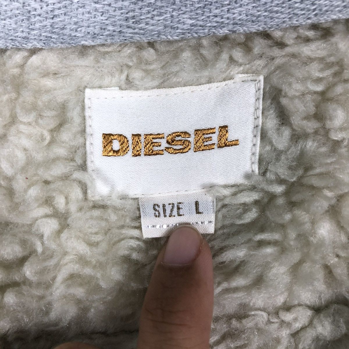 Diesel 🔥VINTAGE BIKER HOODIE JACKET DIESEL BONDAGE DESIGN Size US L / EU 52-54 / 3 - 21 Thumbnail