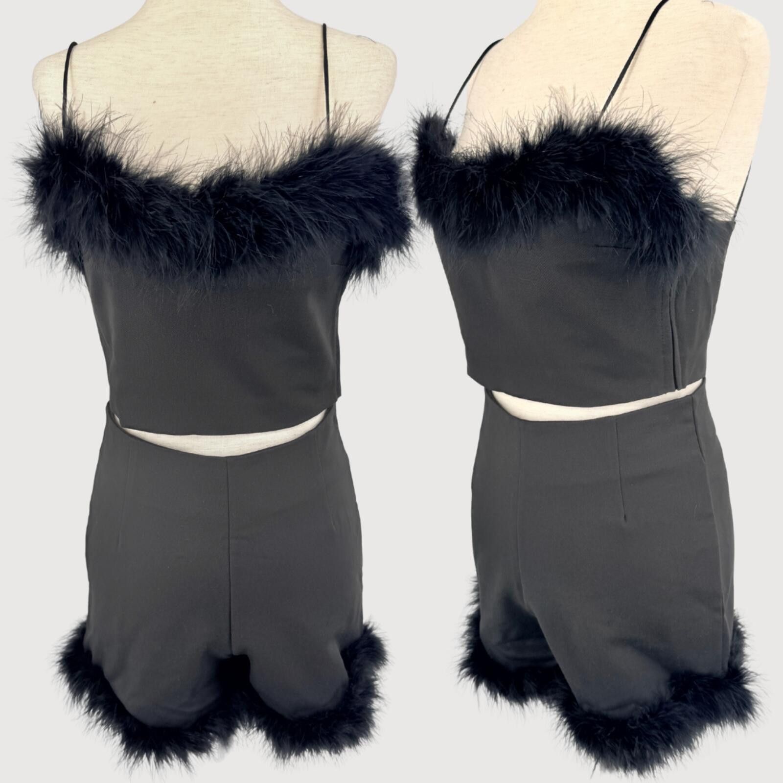 Other Nadia Flores Feather Trim Matching Set M Size M / US 6-8 / IT 42-44 - 1 Thumbnail
