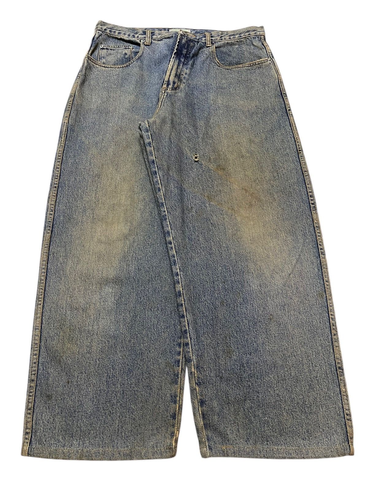Guess Vintage Usa Guess By Georges Marciano Mud Wash Baggy Jeans Size US 36 / EU 52 - 1 Thumbnail