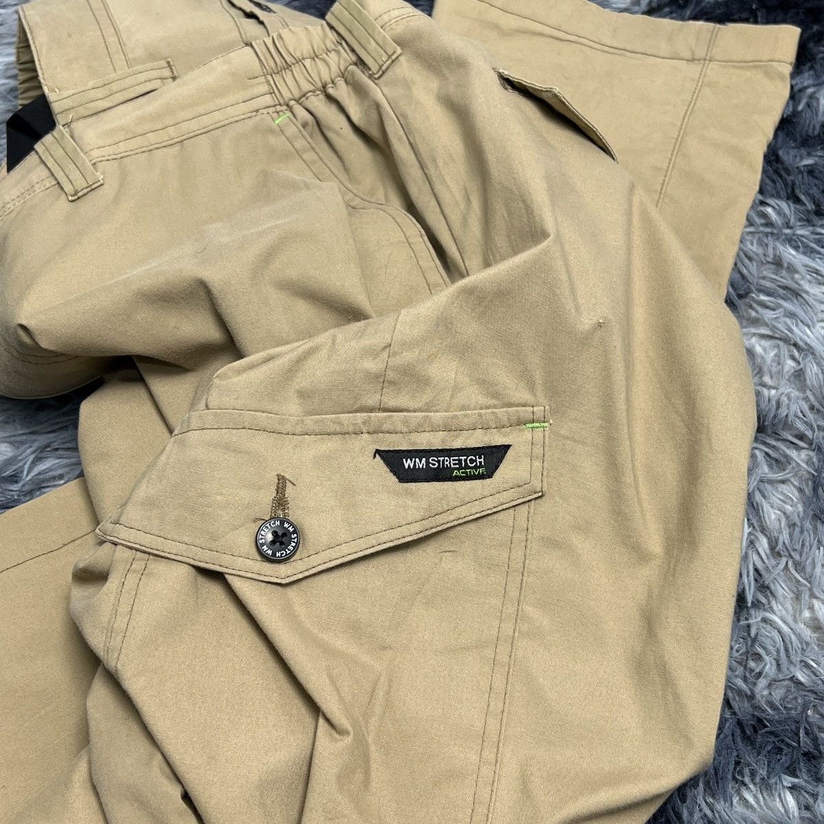 Japanese Brand VM Stretch Active Cargo Pants Size US 36 / EU 52 - 6 Thumbnail