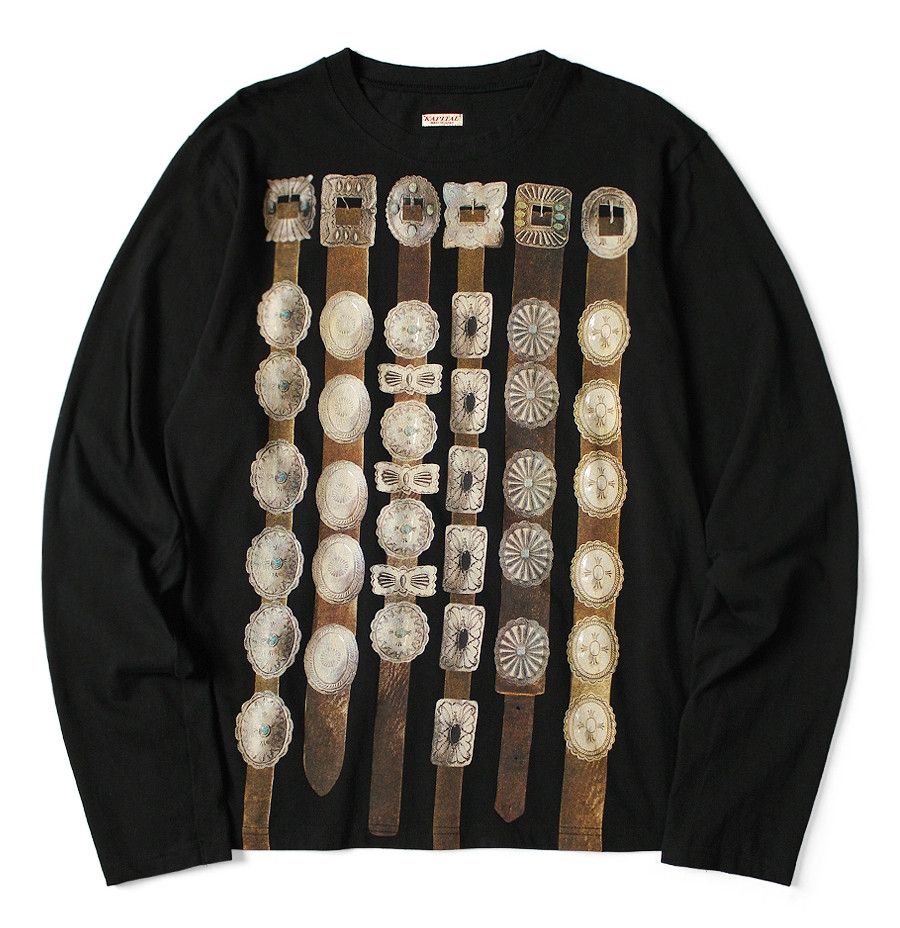 Kapital KAPITAL 20/- Jersey crew long sleeve Tee curtain concho pt L Size US L / EU 52-54 / 3 - 5 Thumbnail