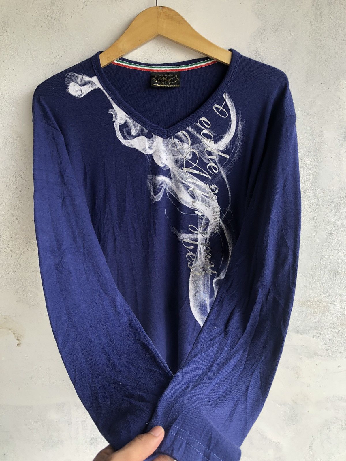 Hysteric Glamour Japanese Poem Gothic LongSleeve Ifsixwasnine Style Size US L / EU 52-54 / 3 - 4 Thumbnail