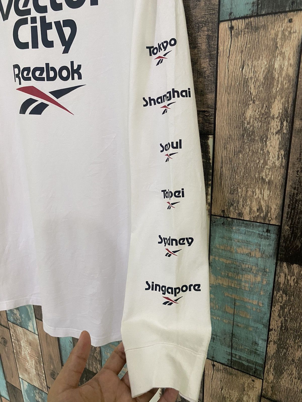 Reebok × Sports Specialties Reebox Dector City Sleeve Logo Tee Size US XL / EU 56 / 4 - 5 Thumbnail