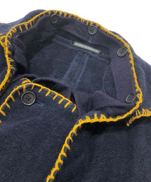 Yohji Yamamoto Yohji Yamamoto pour homme 12AW Stitch Piping Blanket Size US L / EU 52-54 / 3 - 3 Thumbnail