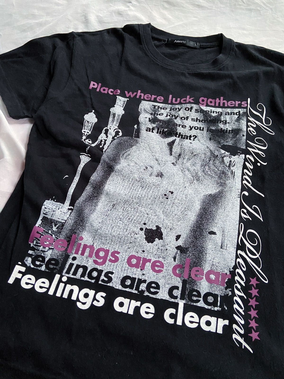 PPFM PLACE WHERE LUCK GATHERS FEELINGS ARE CLEAR TEE SHIRT Size US M / EU 48-50 / 2 - 2 Thumbnail