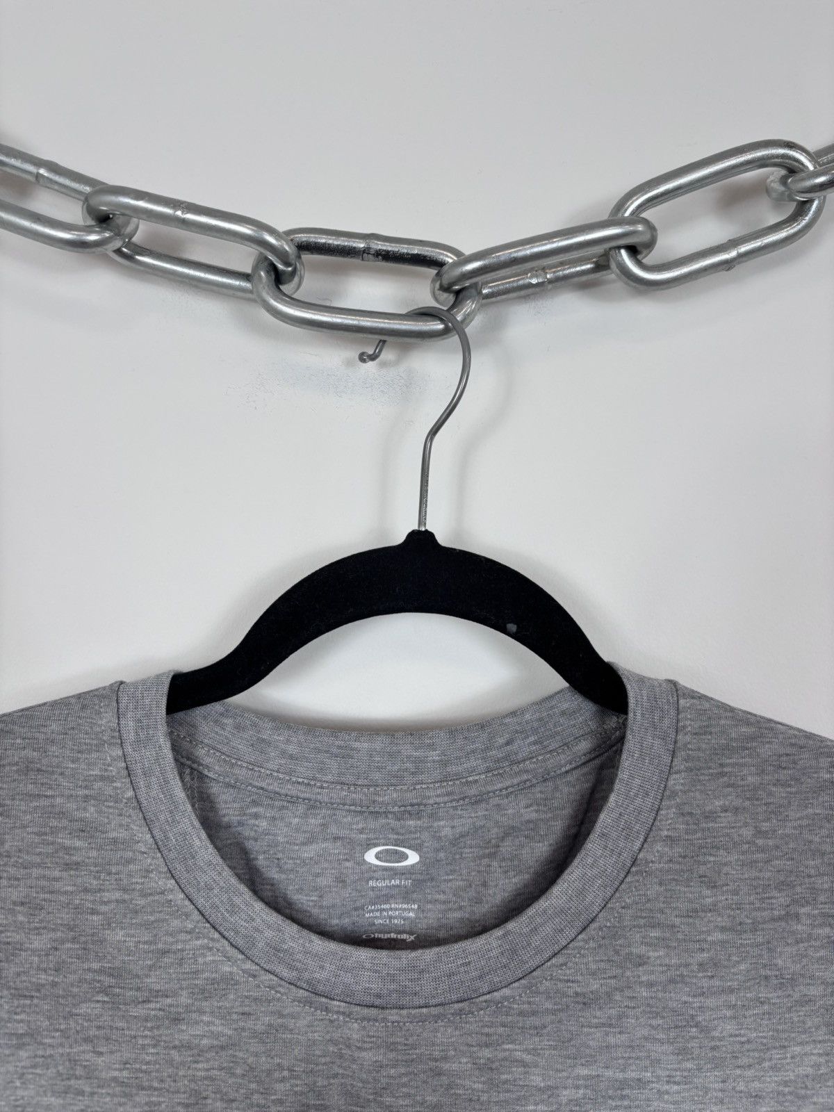 Oakley Oakley Gray Melange NWT Texas USA T-Shirt Tee Men’s Big Logo Size US S / EU 44-46 / 1 - 5 Thumbnail