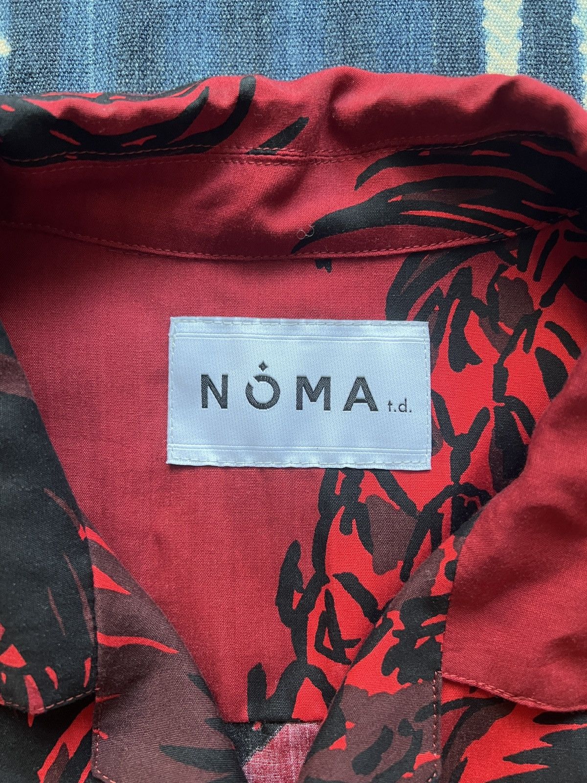 Japanese Brand Nomarhythm Textile Japan Pineapple Shirt Size US L / EU 52-54 / 3 - 7 Thumbnail
