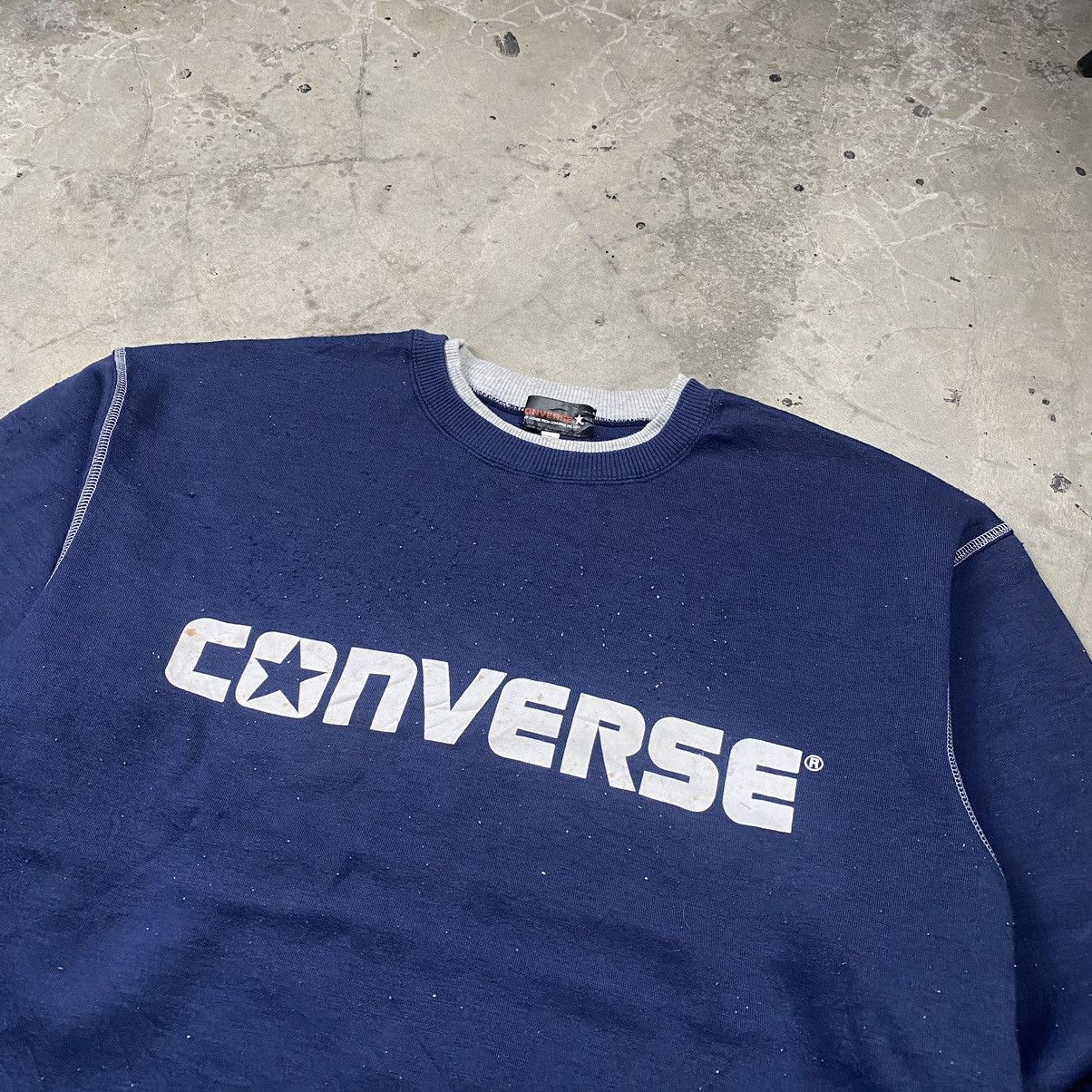 Converse × Vintage 90s Converese Crewneck Size US L / EU 52-54 / 3 - 2 Thumbnail