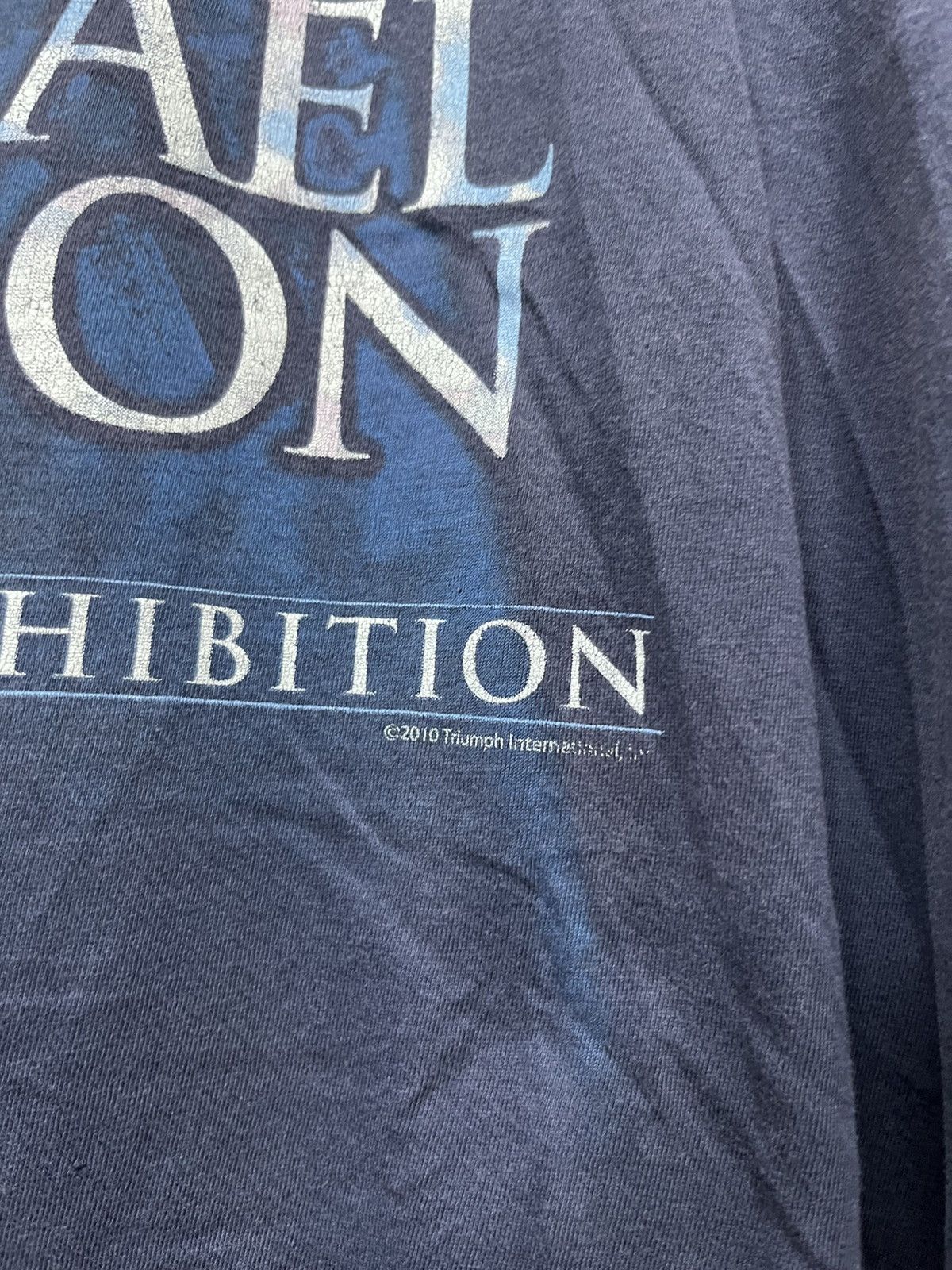 Band Tees Vintage Michael Jackson Sunfaded Tshirt Tokyo ©️2010 Size US M / EU 48-50 / 2 - 5 Thumbnail