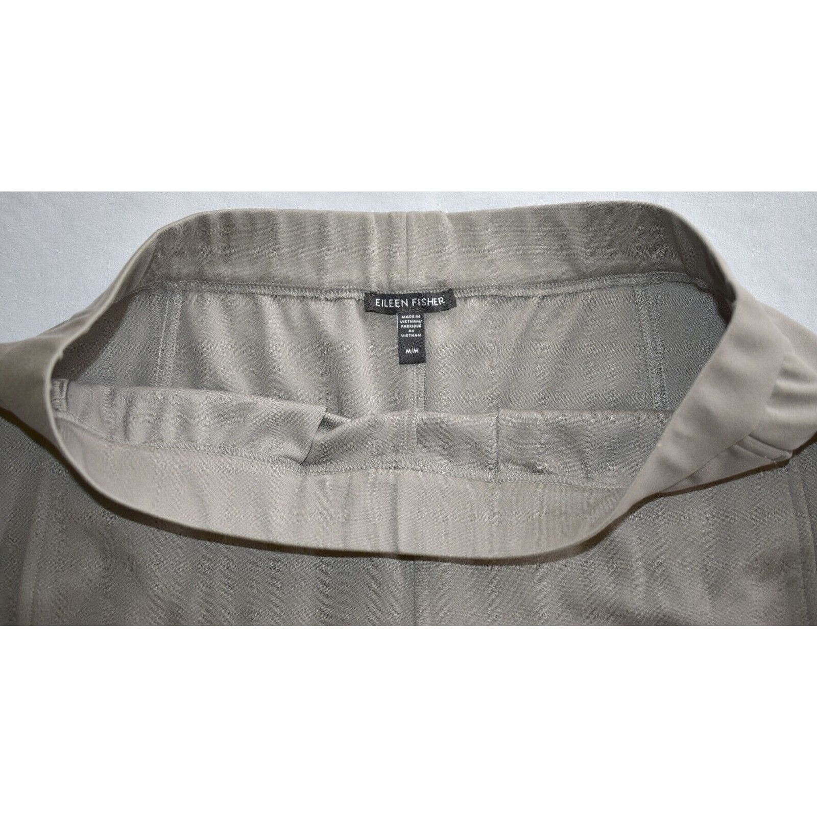 Eileen Fisher EILEEN FISHER Tencel Elastic Waist Side Seam Pockets Pants M Size 32" / US 10 / IT 46 - 4 Thumbnail