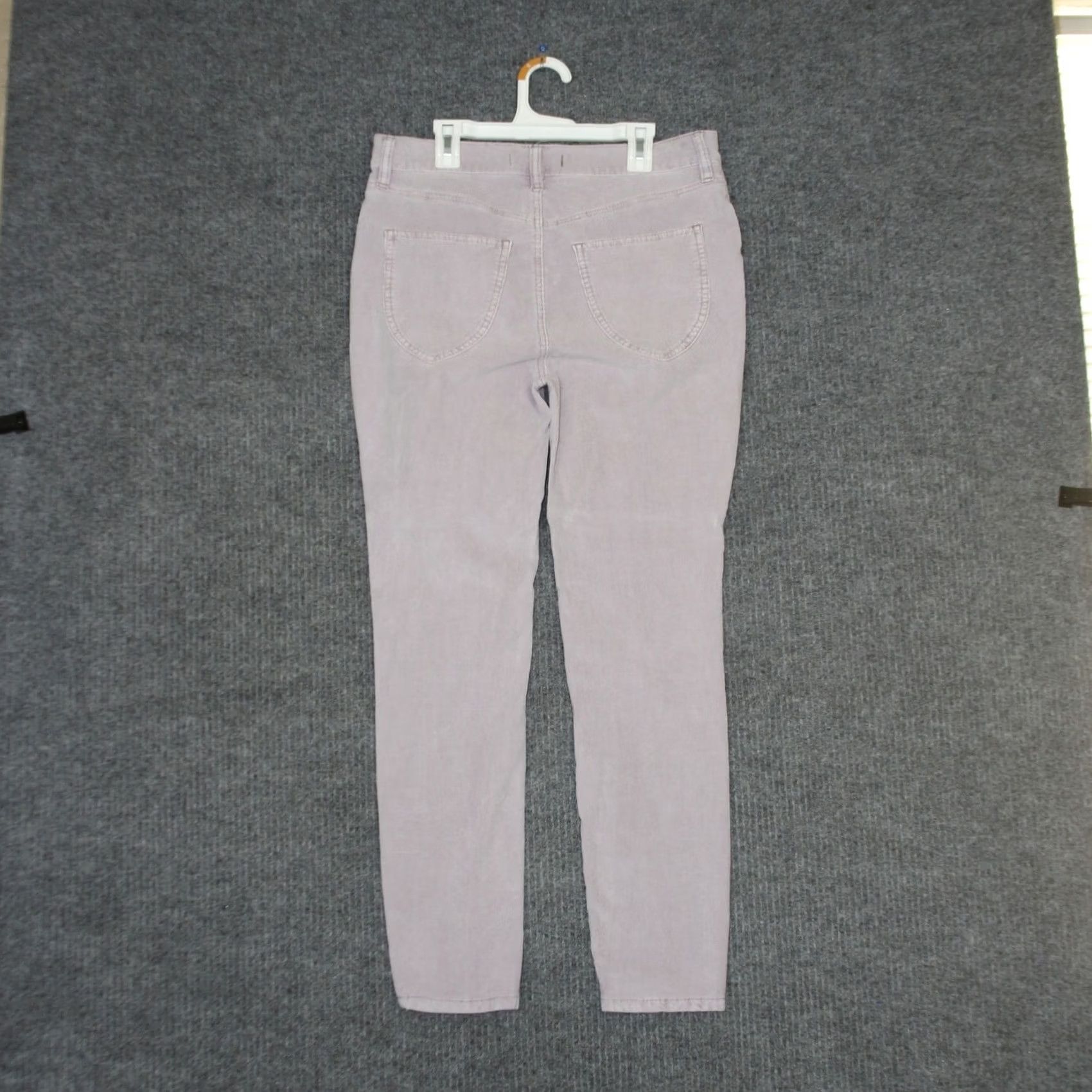 Vintage We The Free Jeans Womens 28 Purple Corduroy Button Fly High Rise Slim 5-Pocket Boho Vintage? Size 28" / US 6 / IT 42 - 4 Thumbnail