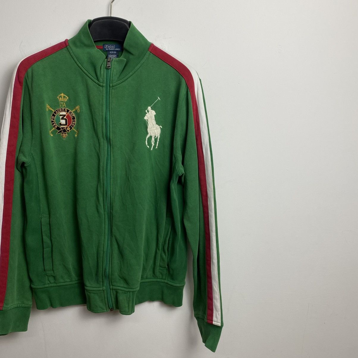 Polo Ralph Lauren 𝙋𝙊𝙇𝙊 𝙍𝘼𝙇𝙋𝙃𝙇𝘼𝙐𝙍𝙀𝙉 𝙄𝙏𝘼𝙇𝙔 𝙑𝙄𝙉𝙏𝘼𝙂𝙀 𝙏𝙍𝘼𝘾𝙆 𝙅𝘼𝘾𝙆𝙀𝙏 𝙋𝙍𝙇 𝘾𝙃𝙄𝙀𝙁 𝙆𝙀𝙀𝙁 Size US M / EU 48-50 / 2 - 2 Thumbnail