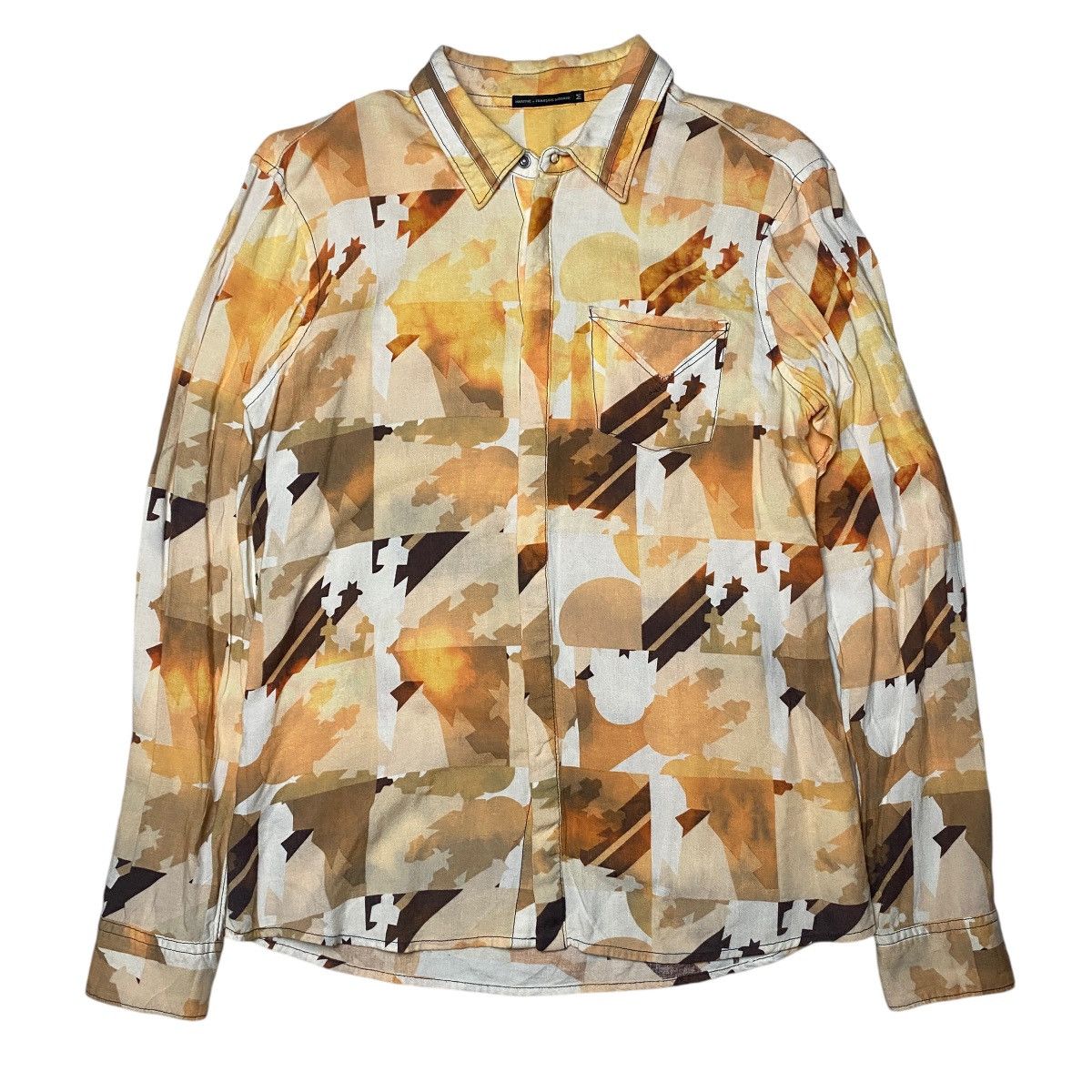2000's Marithe Francois Girbaud Gradient Shirts