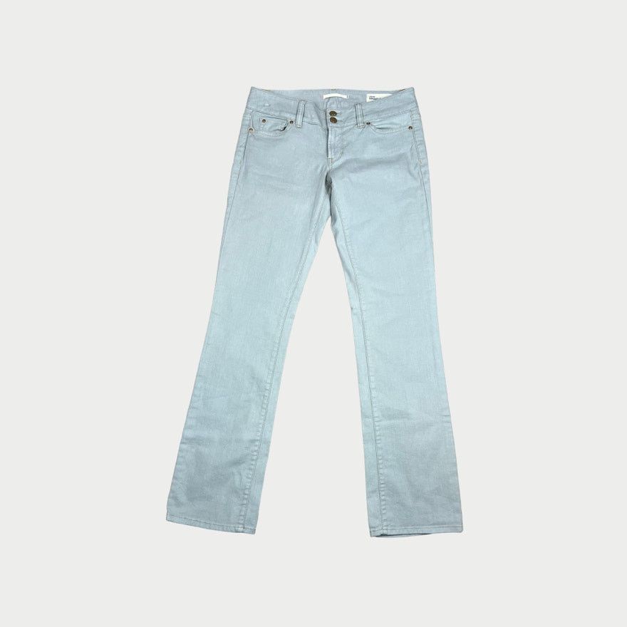 Gap Gap | Low Rise Straight Leg Jeans Gray | Size : 27 / 4 NWT Size 27" / US 4 / IT 40 - 1 Thumbnail