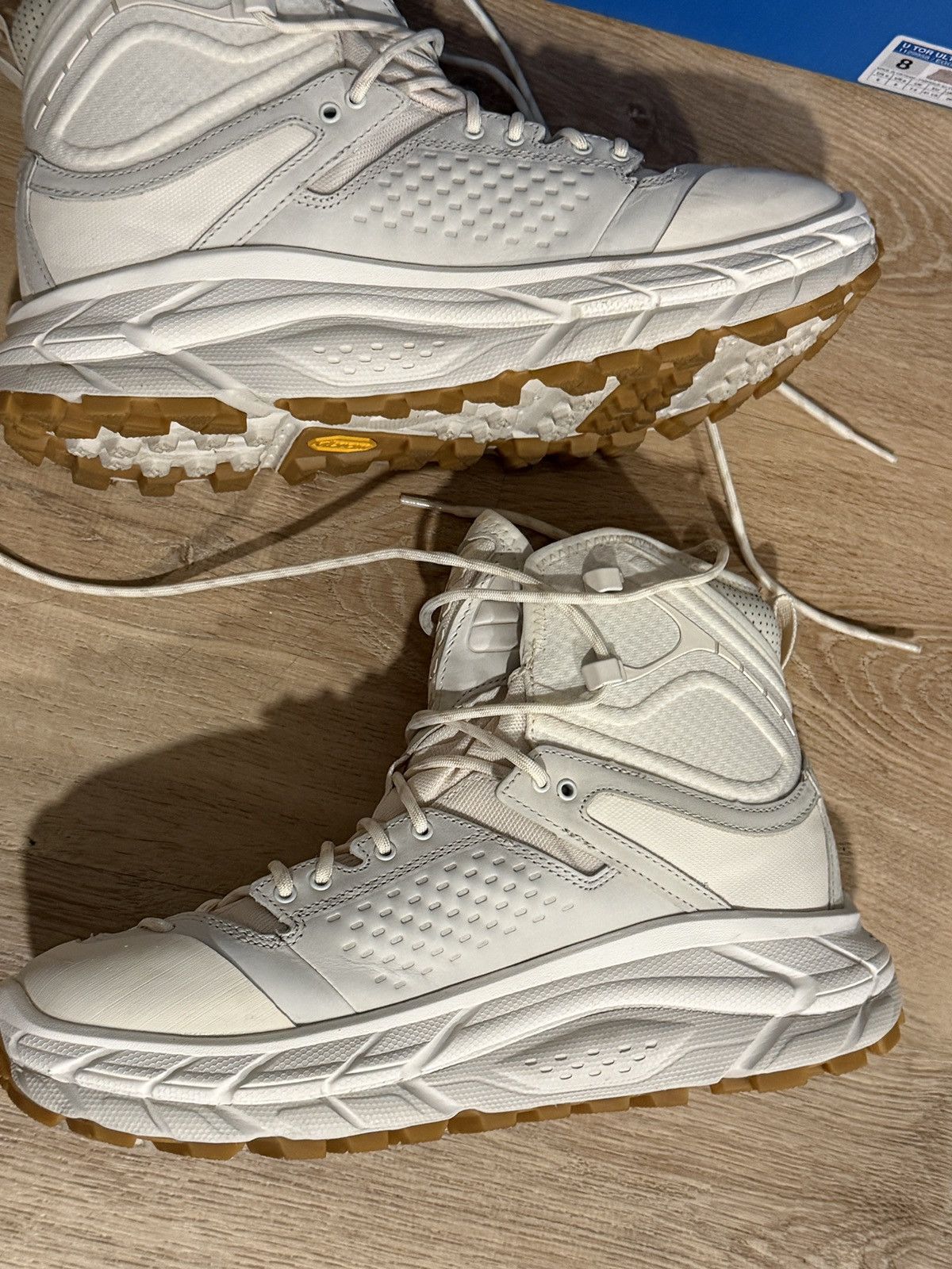 Hoka Hoka Tor Ultra Hi Eggnog Size 8M Size US 8 / EU 41 - 9 Thumbnail