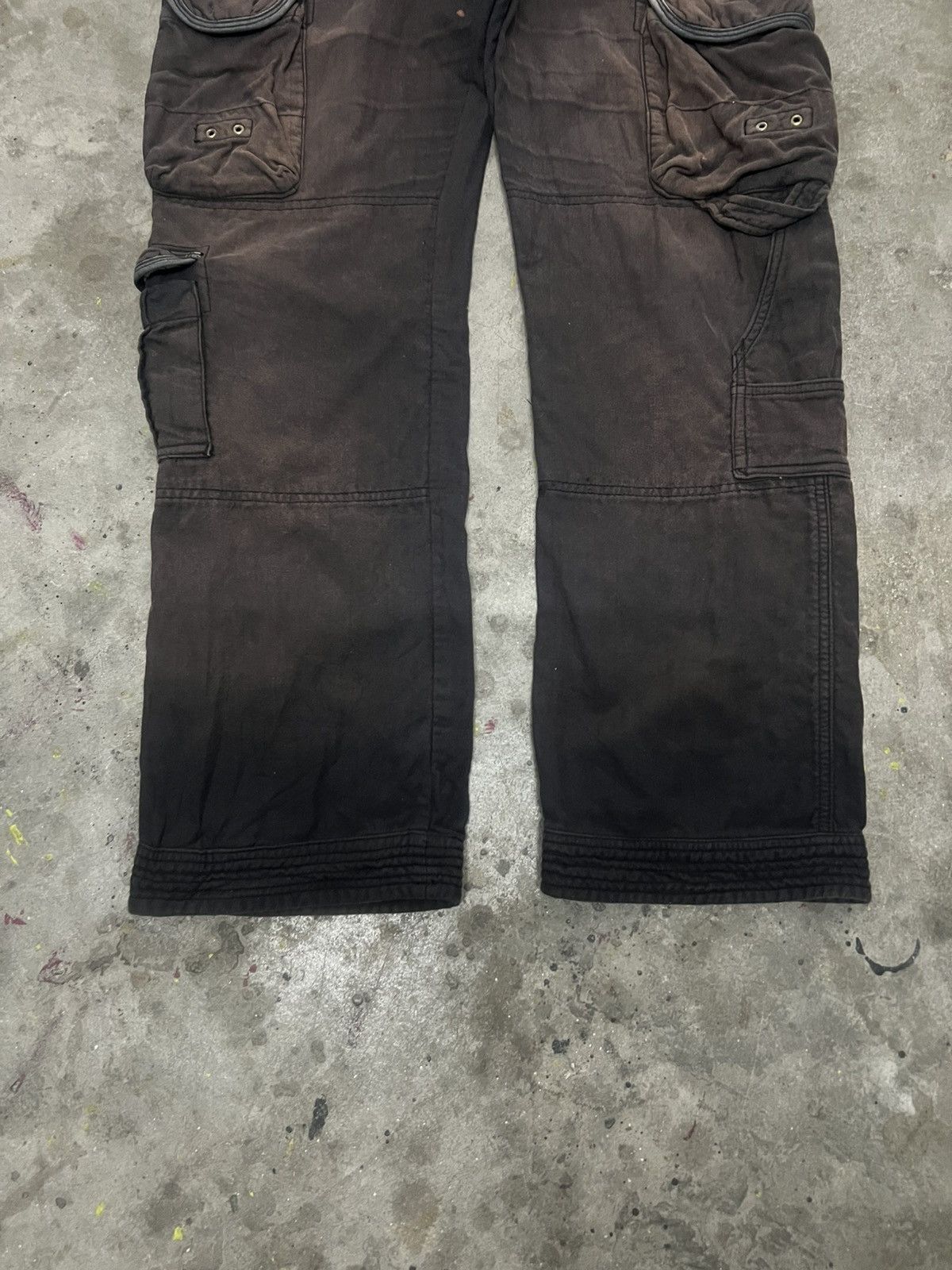 Designer × Japanese Brand BLACK FADED CARGO PANT SUNNY COUDE PANT Size US 34 / EU 50 - 4 Thumbnail