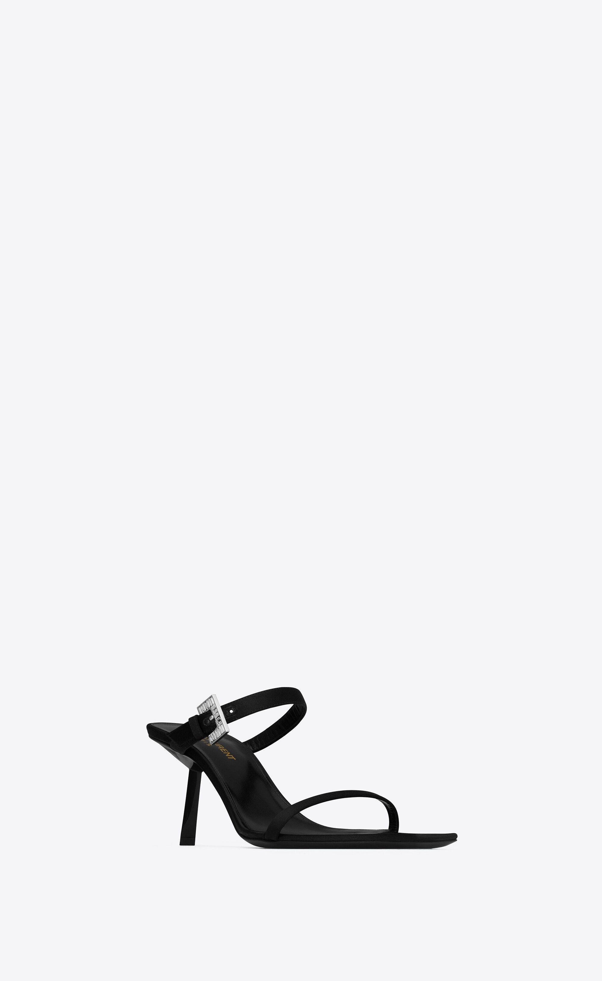 Saint Laurent Paris o1bcso1str1225 Mules in Black Size US 9.5 / IT 39.5 - 1 Thumbnail