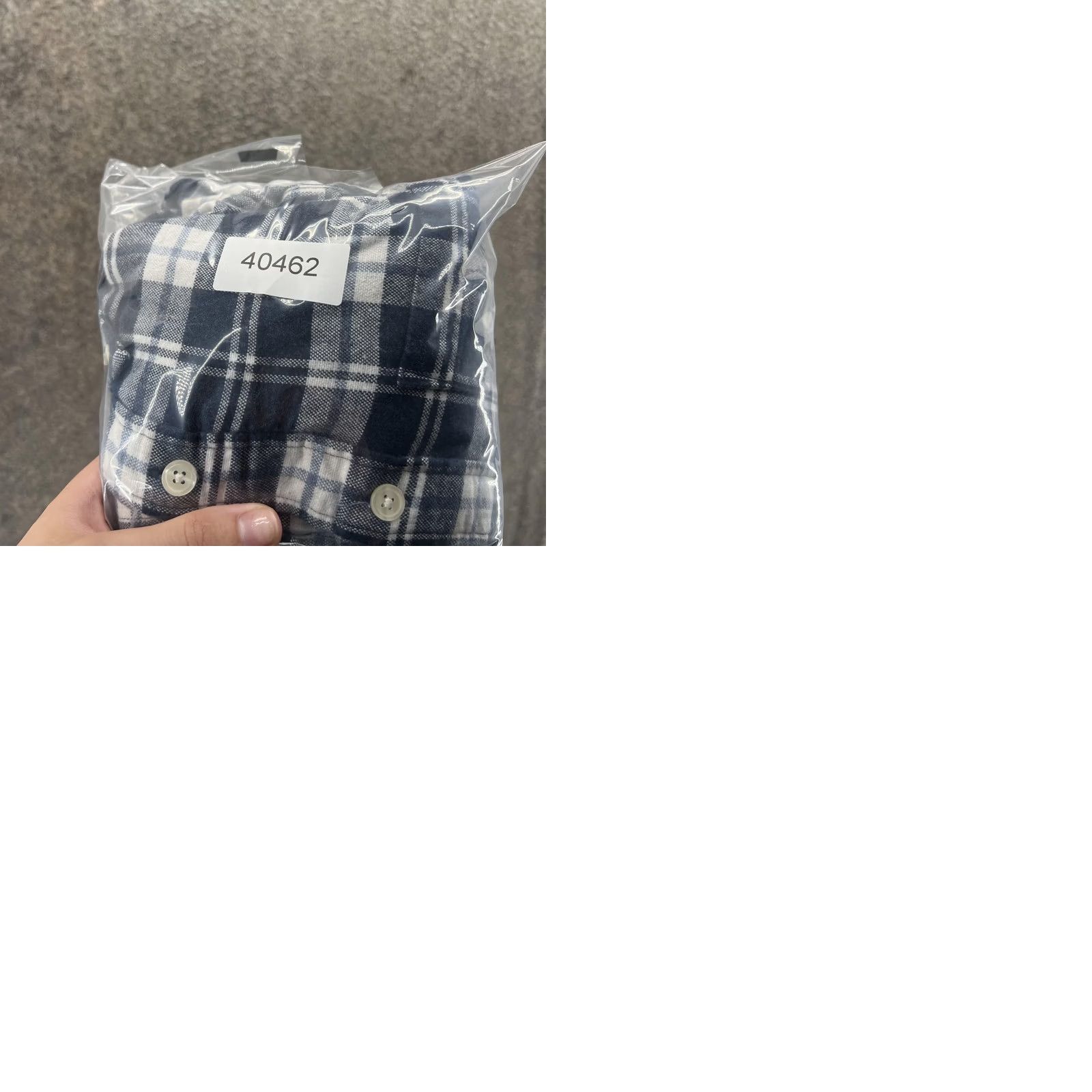Abercrombie & Fitch Abercrombie & Fitch Shirt Mens M Blue Plaid Flannel Long Sleeve Button-Up Casual Vintage No Size US M / EU 48-50 / 2 - 9 Thumbnail