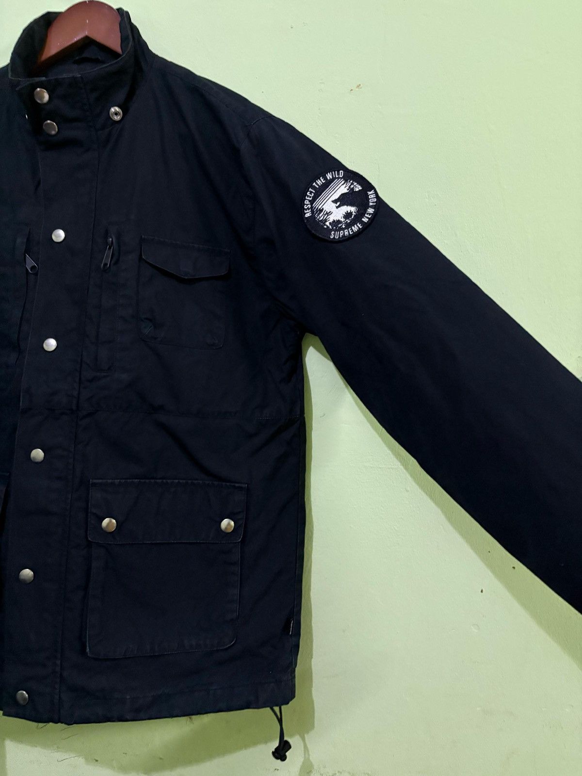 Supreme Supreme Wilderness 2007 Parka Respect The Wild Black Design Size US M / EU 48-50 / 2 - 3 Thumbnail
