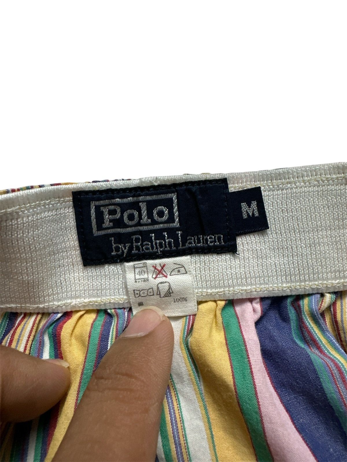 Vintage Polo Ralph Lauren Multi Colour Short Pant Trunk
