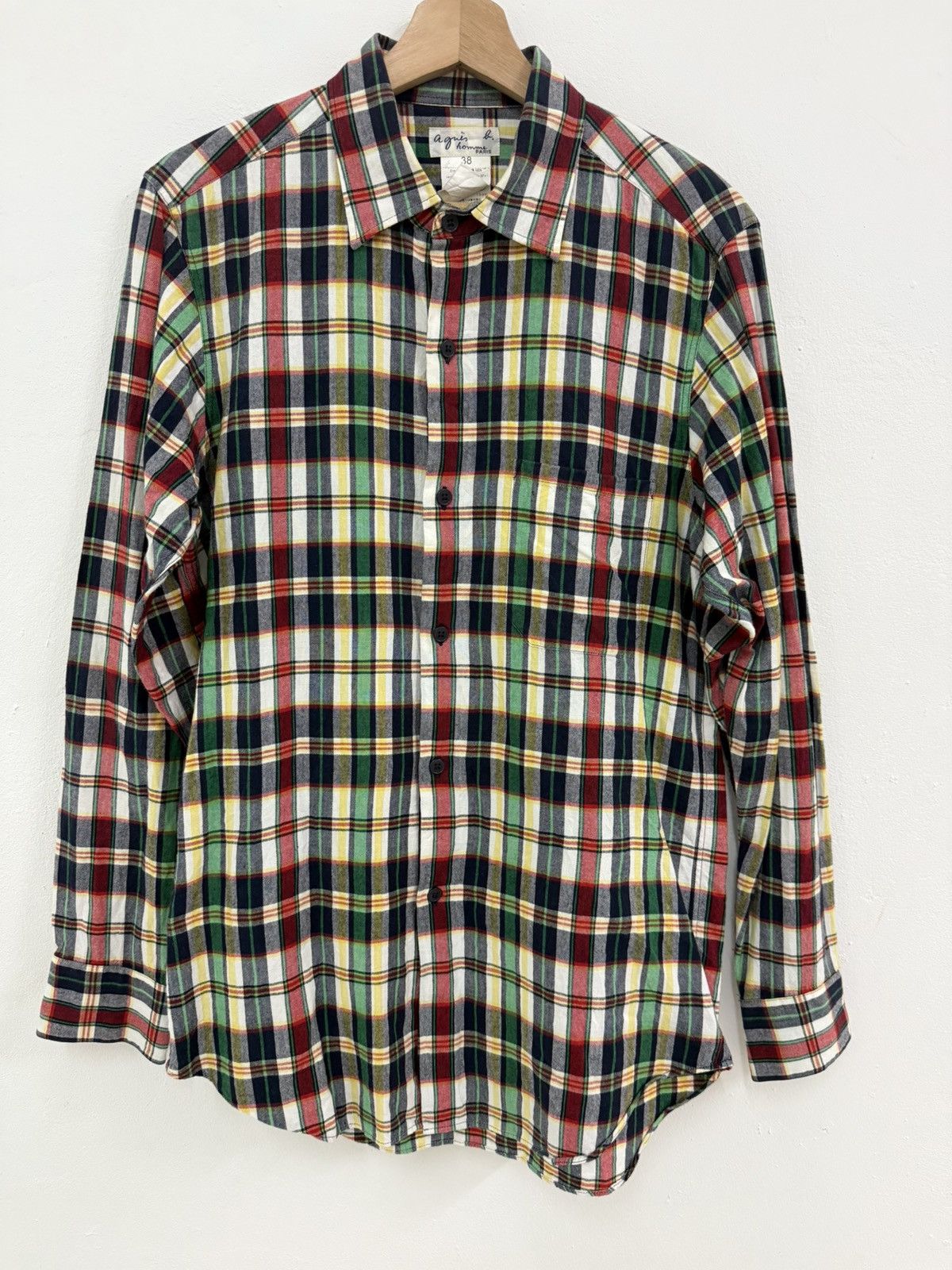 agnes b. Vintage Agnes B Patchwork look A like Shirt Size US M / EU 48-50 / 2 - 1 Thumbnail