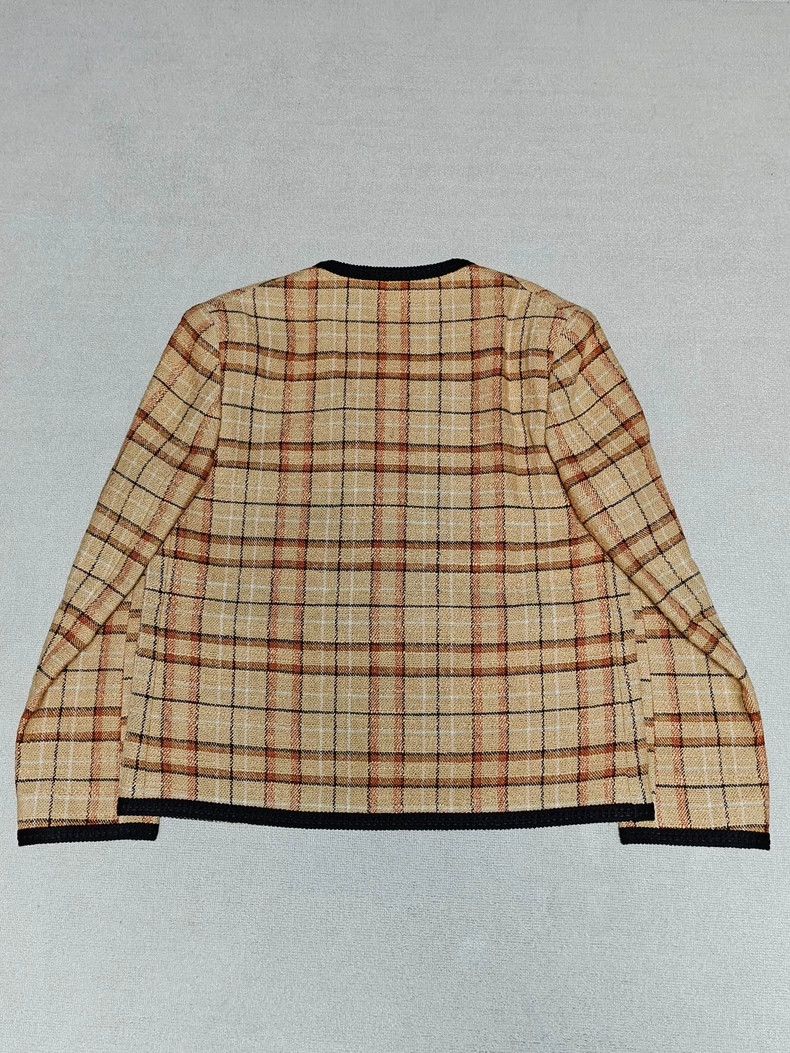 Gucci Gucci 23ss plaid cardigan jacket 2502-Nextarrow Size US S / EU 44-46 / 1 - 3 Thumbnail
