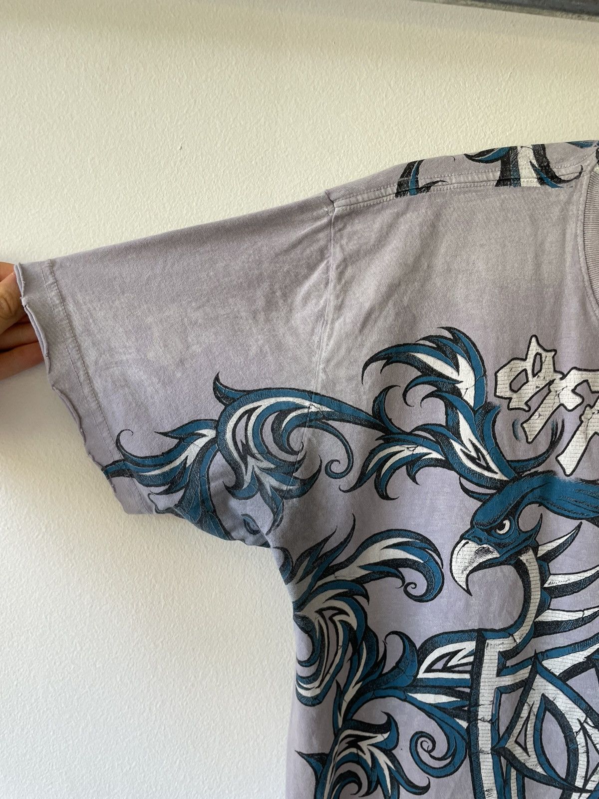 Affliction Vintage Y2K Affliction Bird Design tee Size US L / EU 52-54 / 3 - 7 Thumbnail