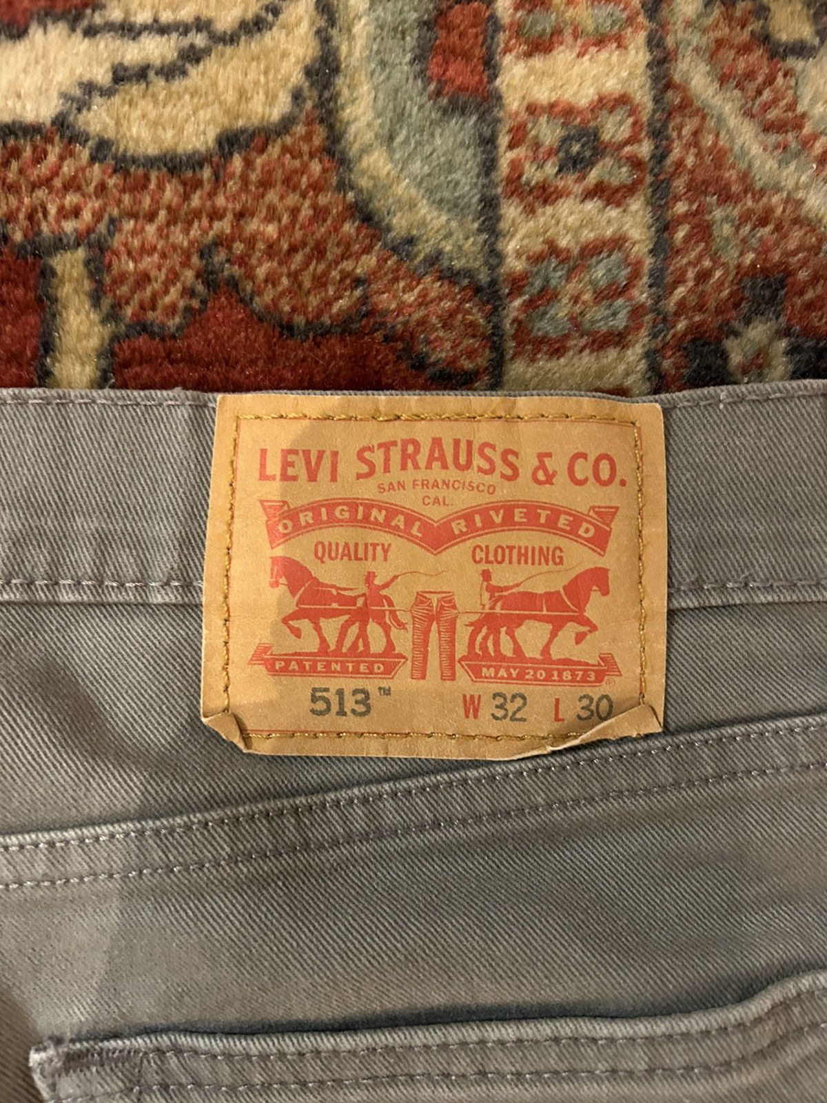 Levi's × Levi's Vintage Clothing Vintage Light Grey Levi’s Size US 32 / EU 48 - 3 Thumbnail