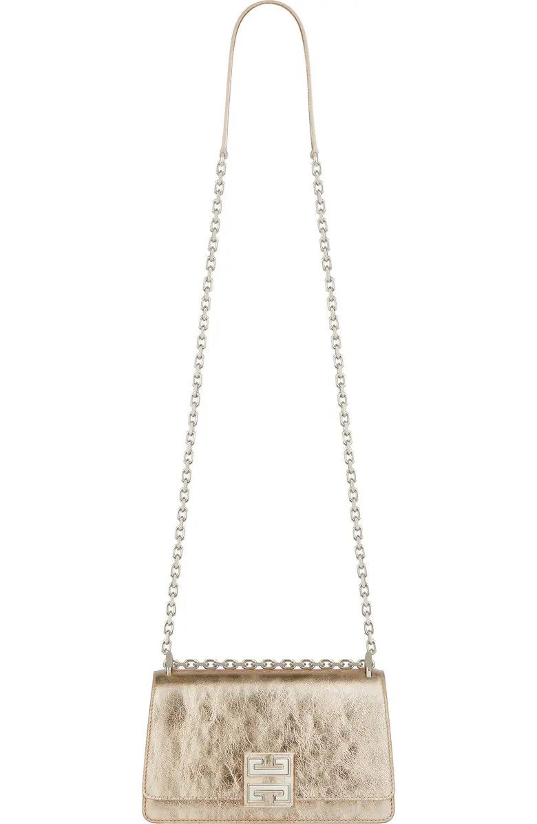 Givenchy o1w1db10525 Size: OS/4G Small Sliding Chain Bag in Golden Size ONE SIZE - 3 Thumbnail