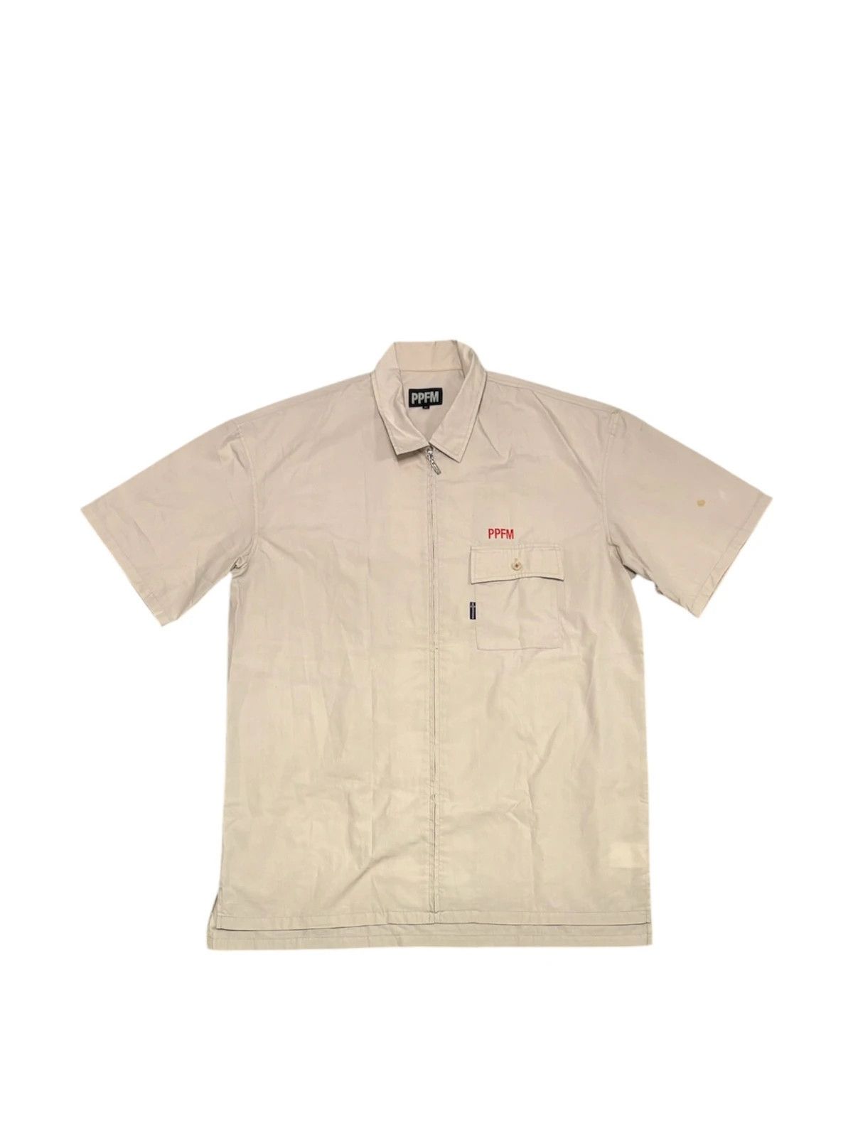 PPFM PPFM Tan zip T-shirt Size US M / EU 48-50 / 2 - 1 Thumbnail