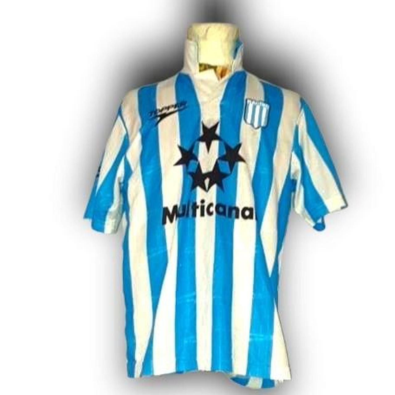 Other Racing Club Argentine 1995 1996 Home Topper Shirt Jersey Size US L / EU 52-54 / 3 - 1 Thumbnail
