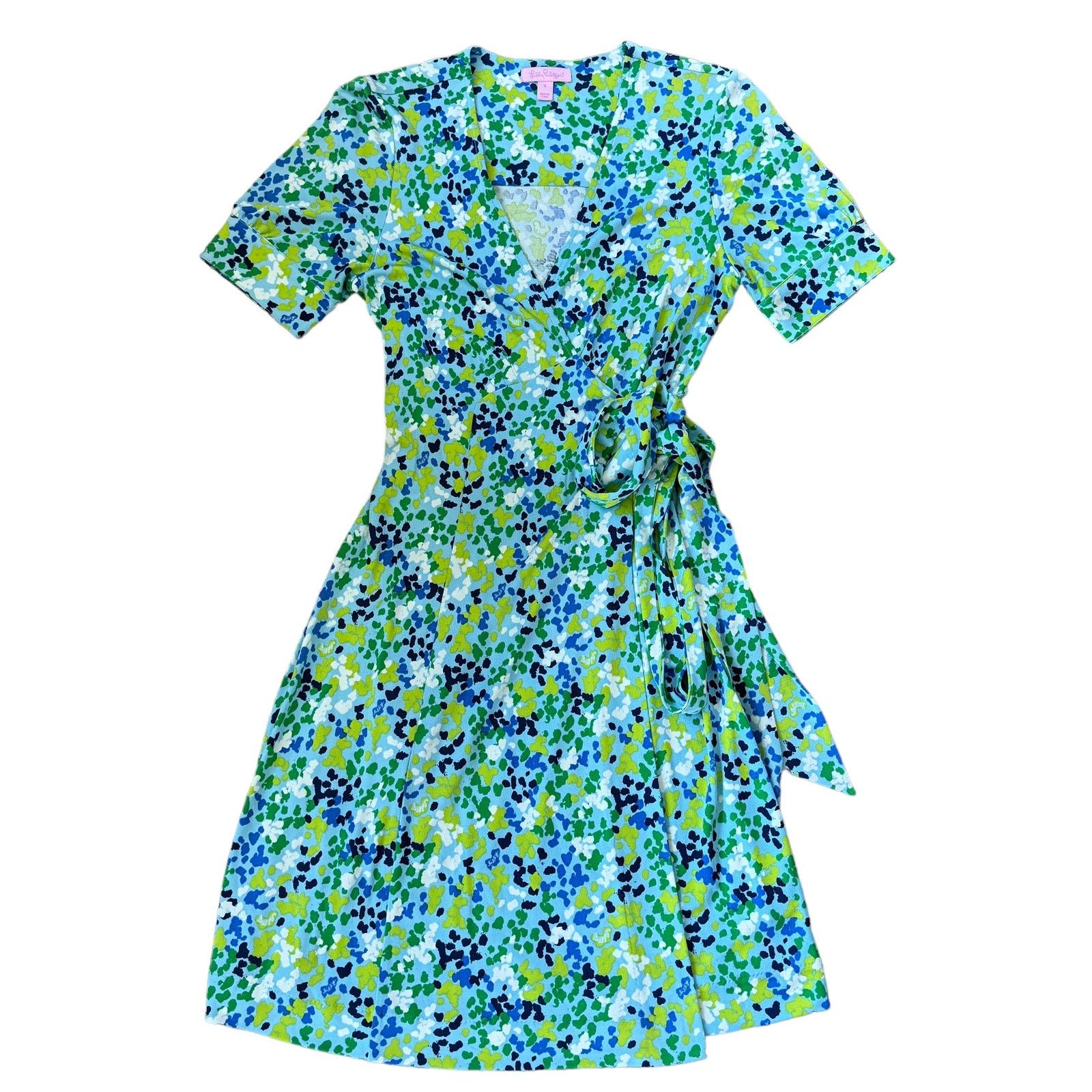 lilly pulitzer green and blue dress The Lilly Green & Blue Lilly Pulitzer Maxi Dress main image 0