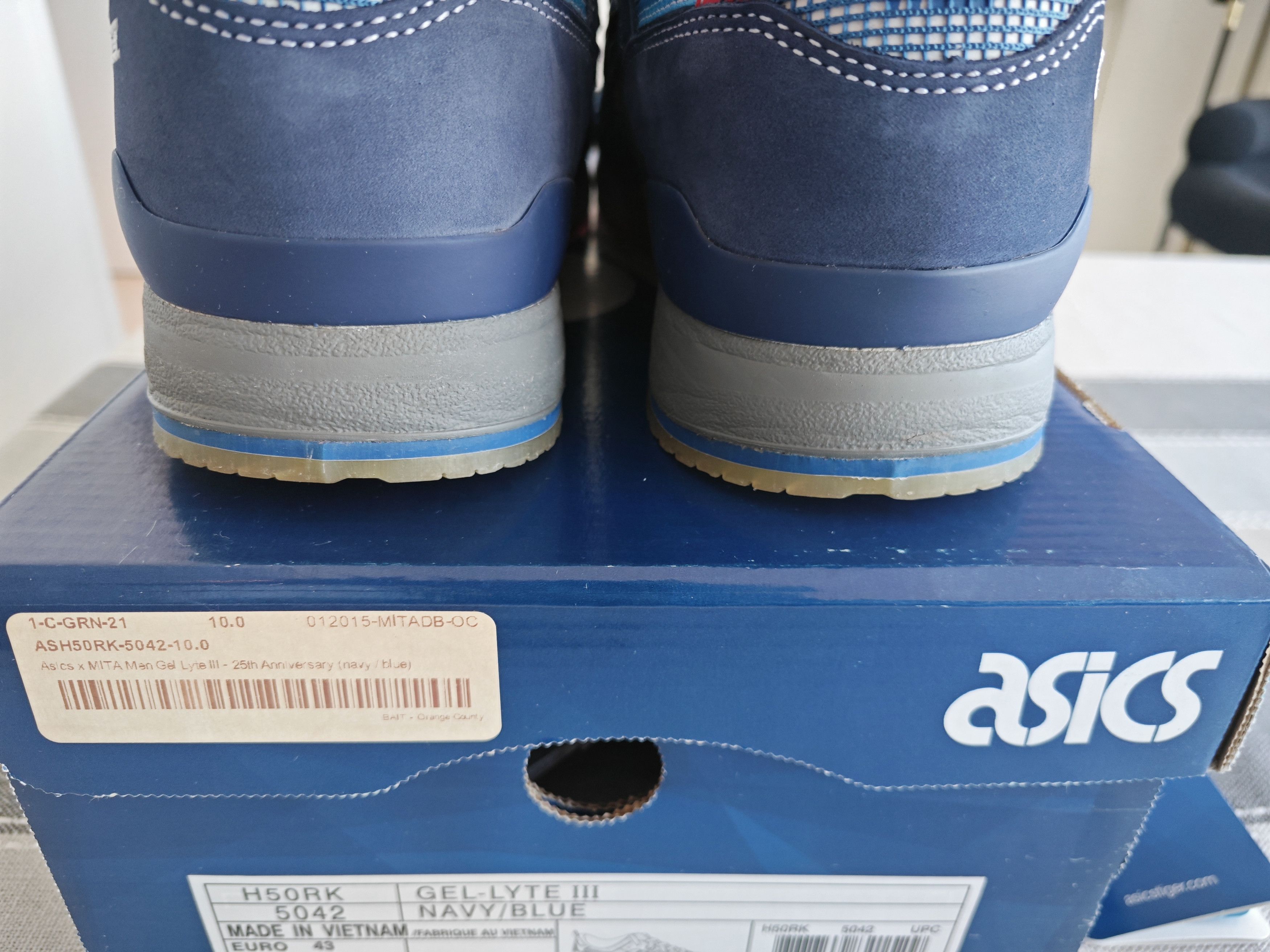 Asics ASICS GEL-LYTE III MITA 25th Anniversary Size US 10 / EU 43 - 4 Thumbnail