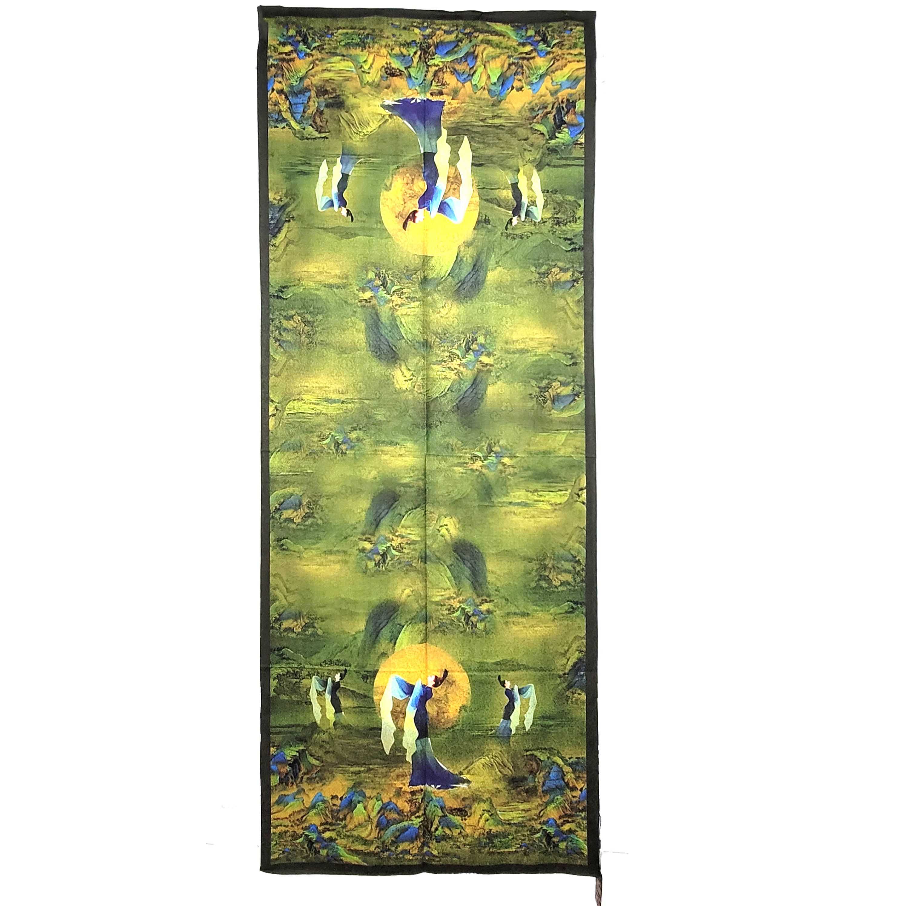 Other Double-Sided Silk Scarf 27"x70" Long Rectangle 3315 Size ONE SIZE - 1 Thumbnail