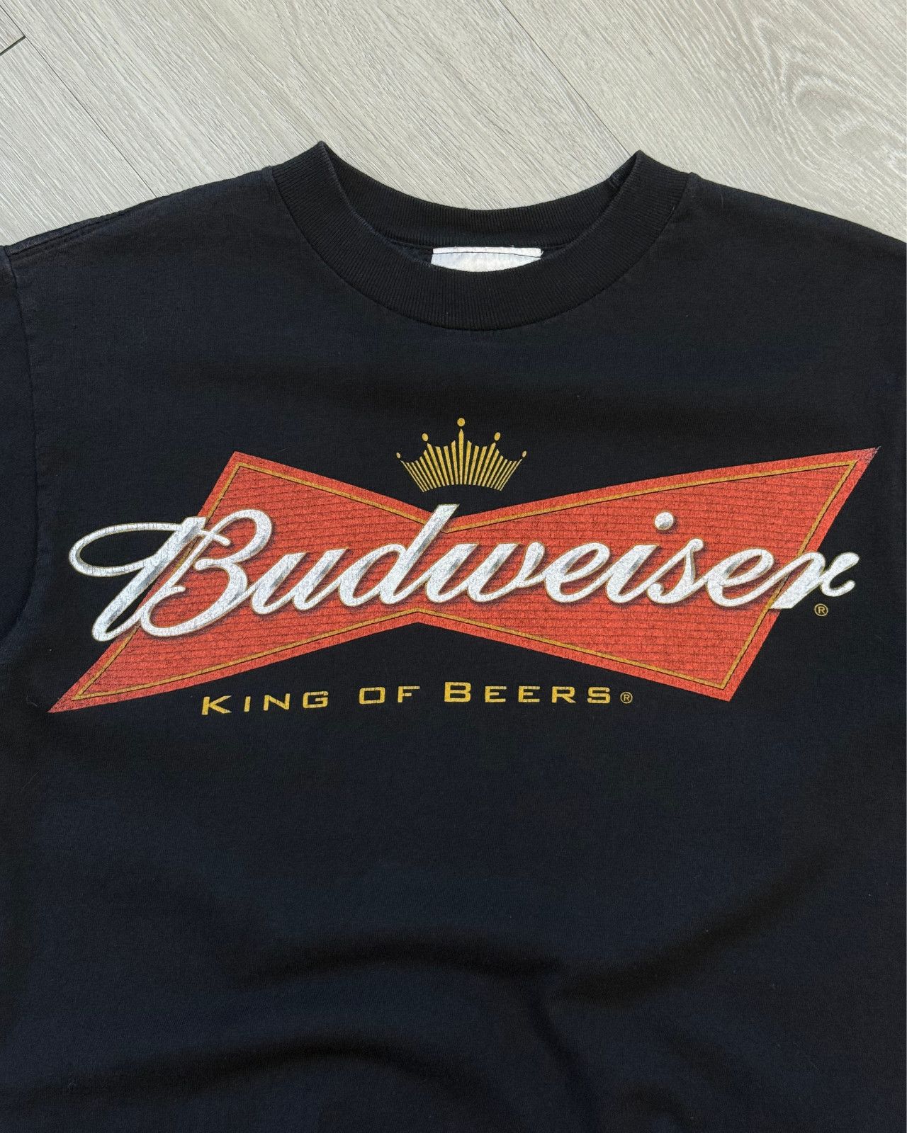 Budweiser 2011 Budweiser King of Beers Logo Black T-Shirt - Size Small Size US S / EU 44-46 / 1 - 3 Thumbnail