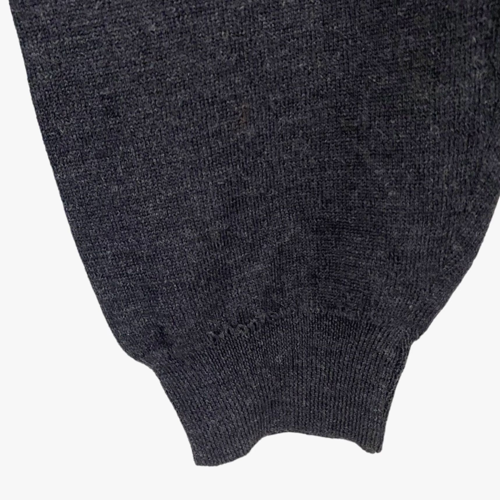 Vintage Ponte Vecchio Crewneck Sweater Gray Men's XL Merino Wool Pullover Long-Sleeve Size US XL / EU 56 / 4 - 7 Thumbnail