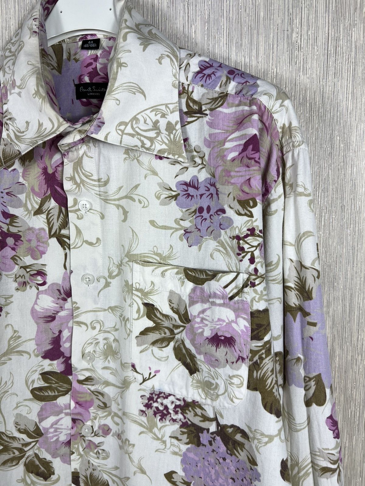 Paul Smith Vintage Paul Smith floral full print shirt designer pocket Size US L / EU 52-54 / 3 - 17 Thumbnail